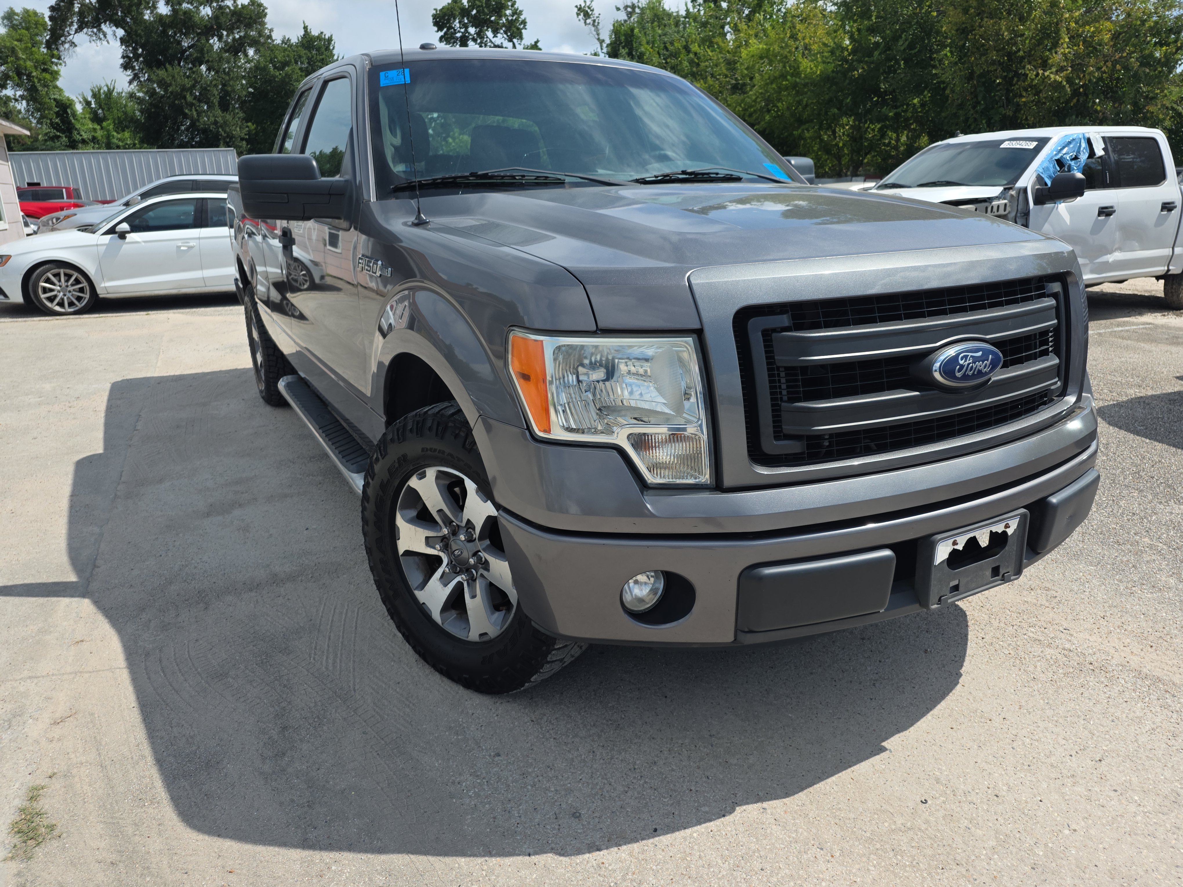 Gray 2013 Ford F-150 Pickup Truck 4X2 Automatic