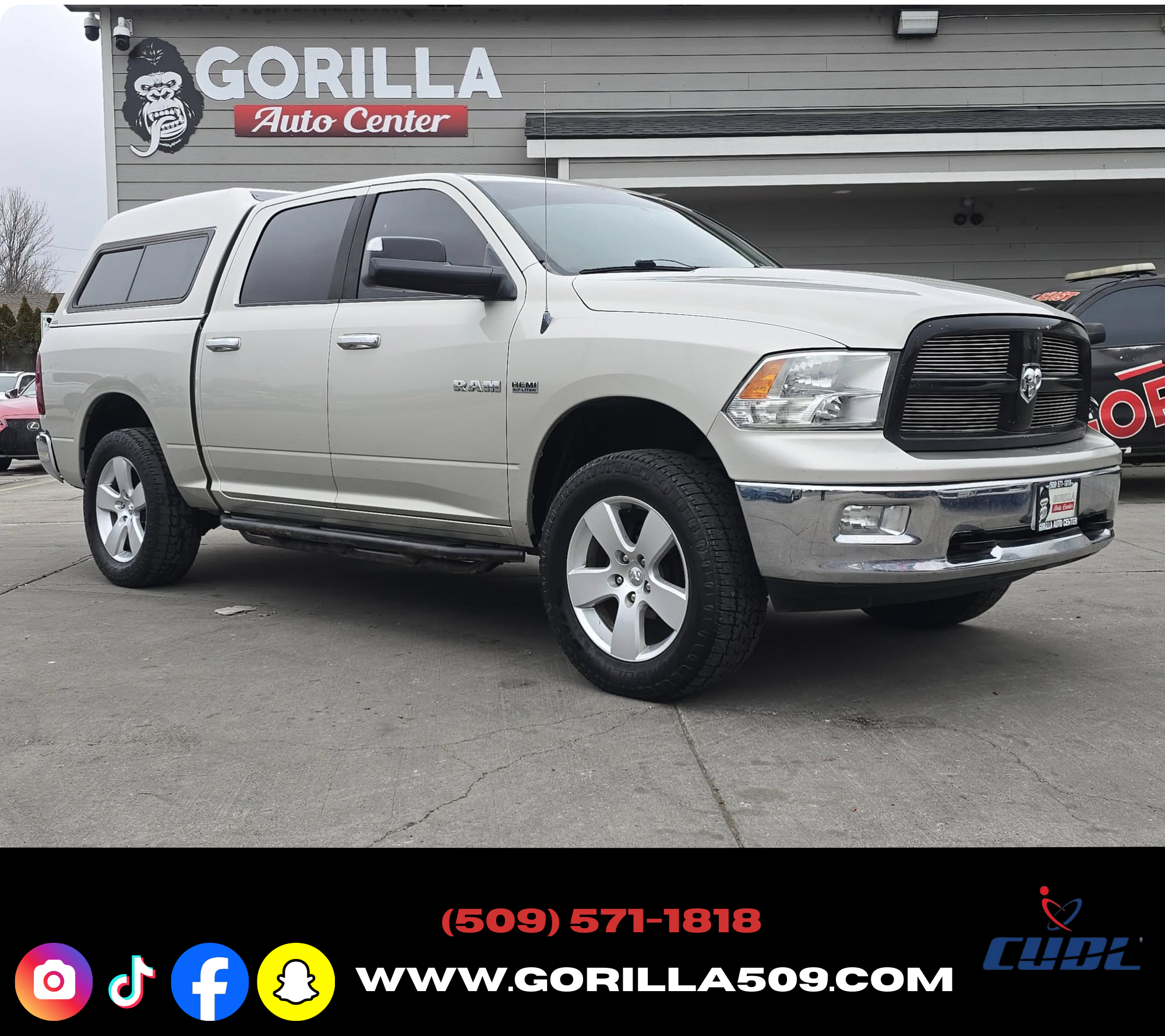 2010 Dodge RAM 1500 Laramie Crew Cab 4WD