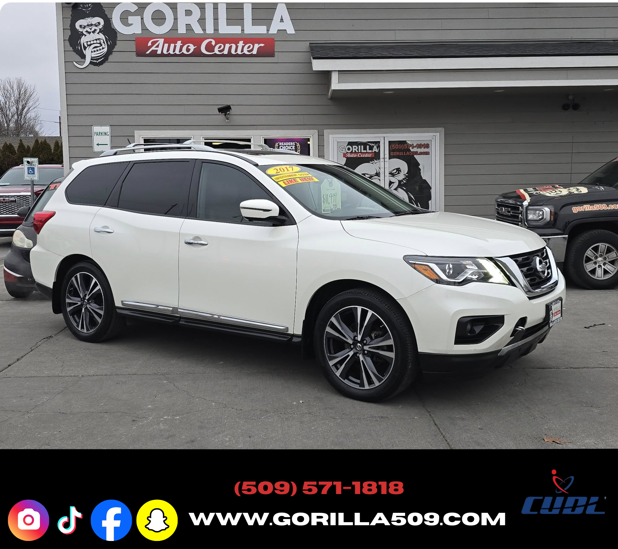 2017 Nissan Pathfinder Platinum