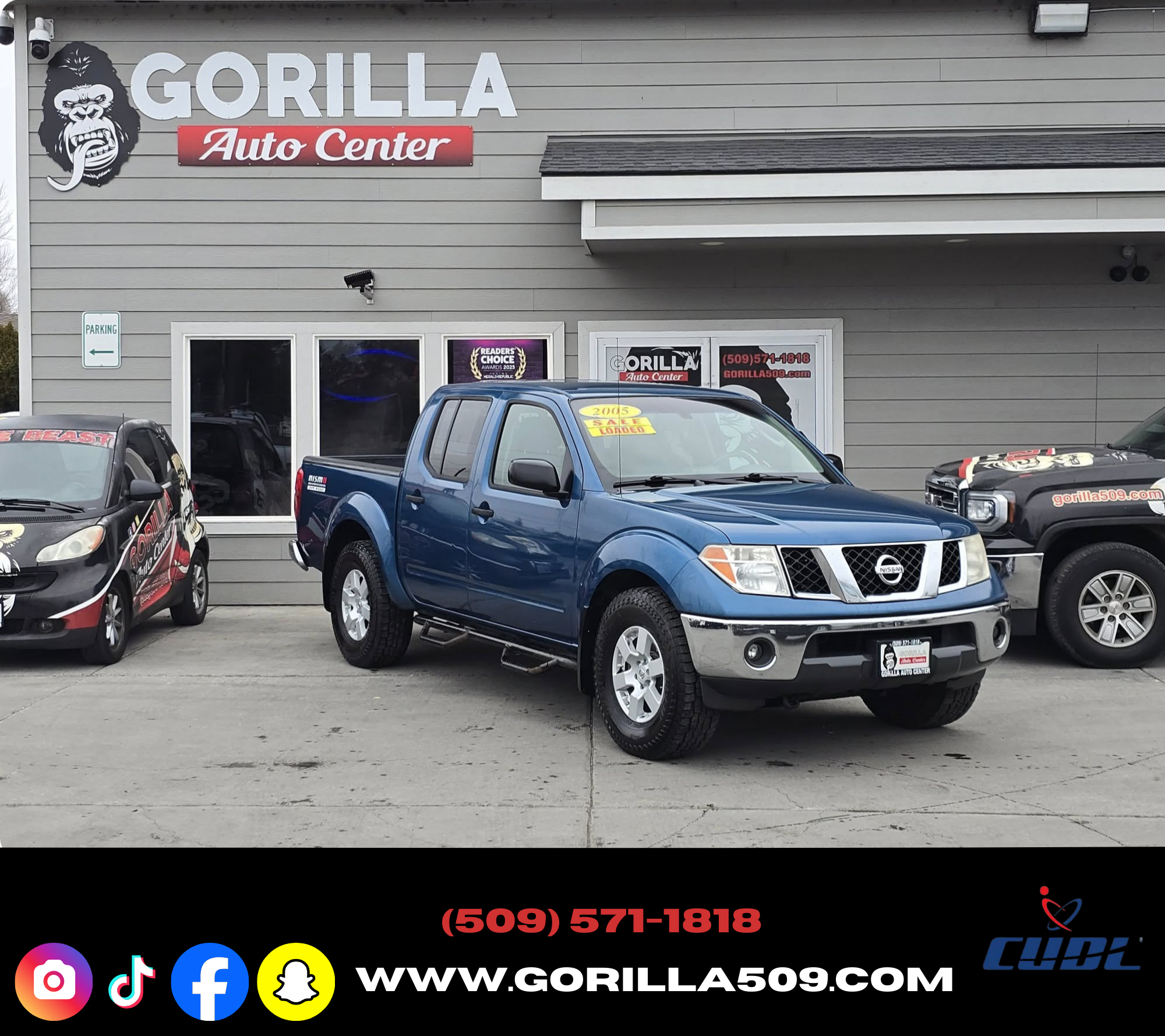 2005 Nissan Frontier 4 Dr Nismo 4WD Crew Cab SB