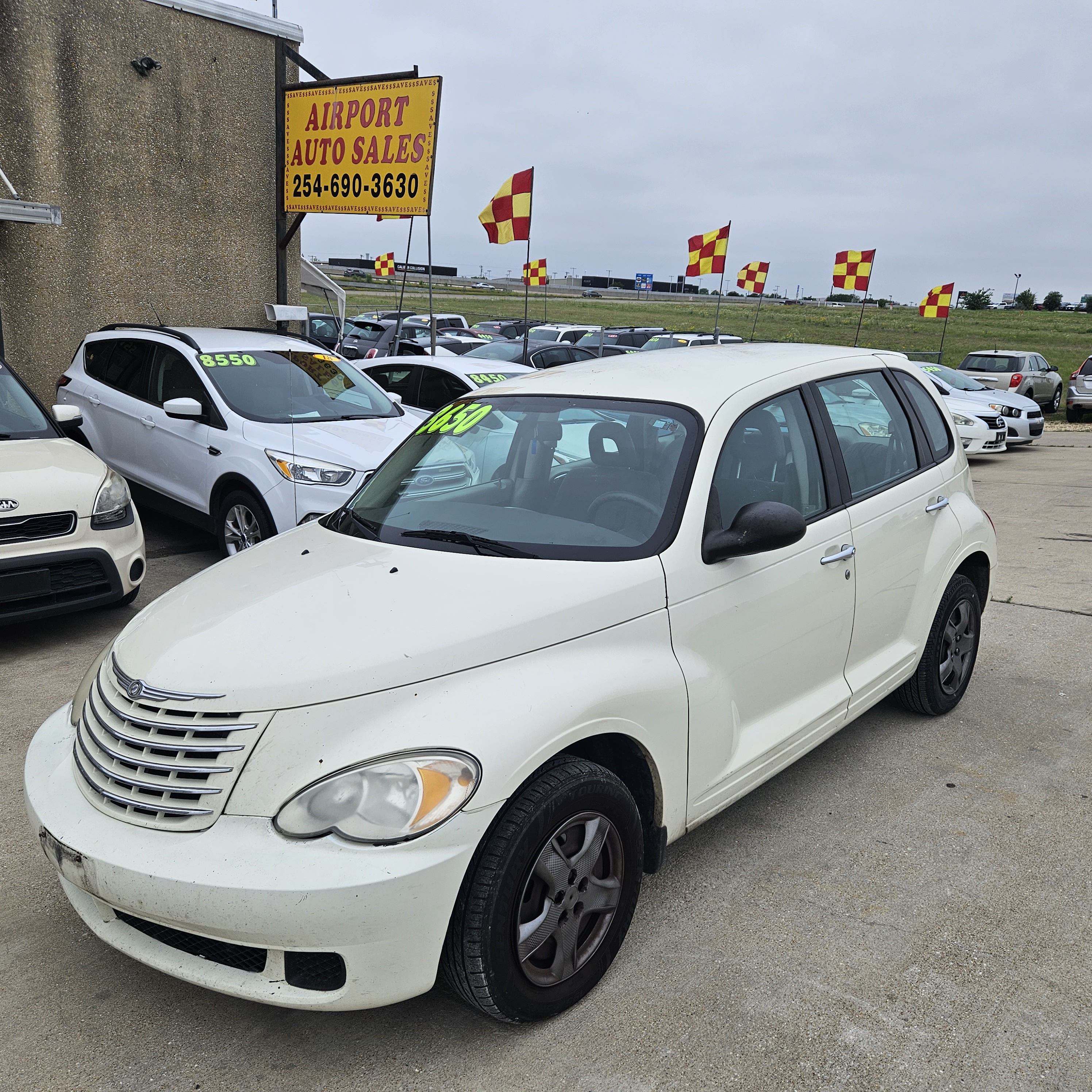 White 2007 Chrysler PT Cruiser Wagon FWD Wagon Front-Wheel Drive Automatic