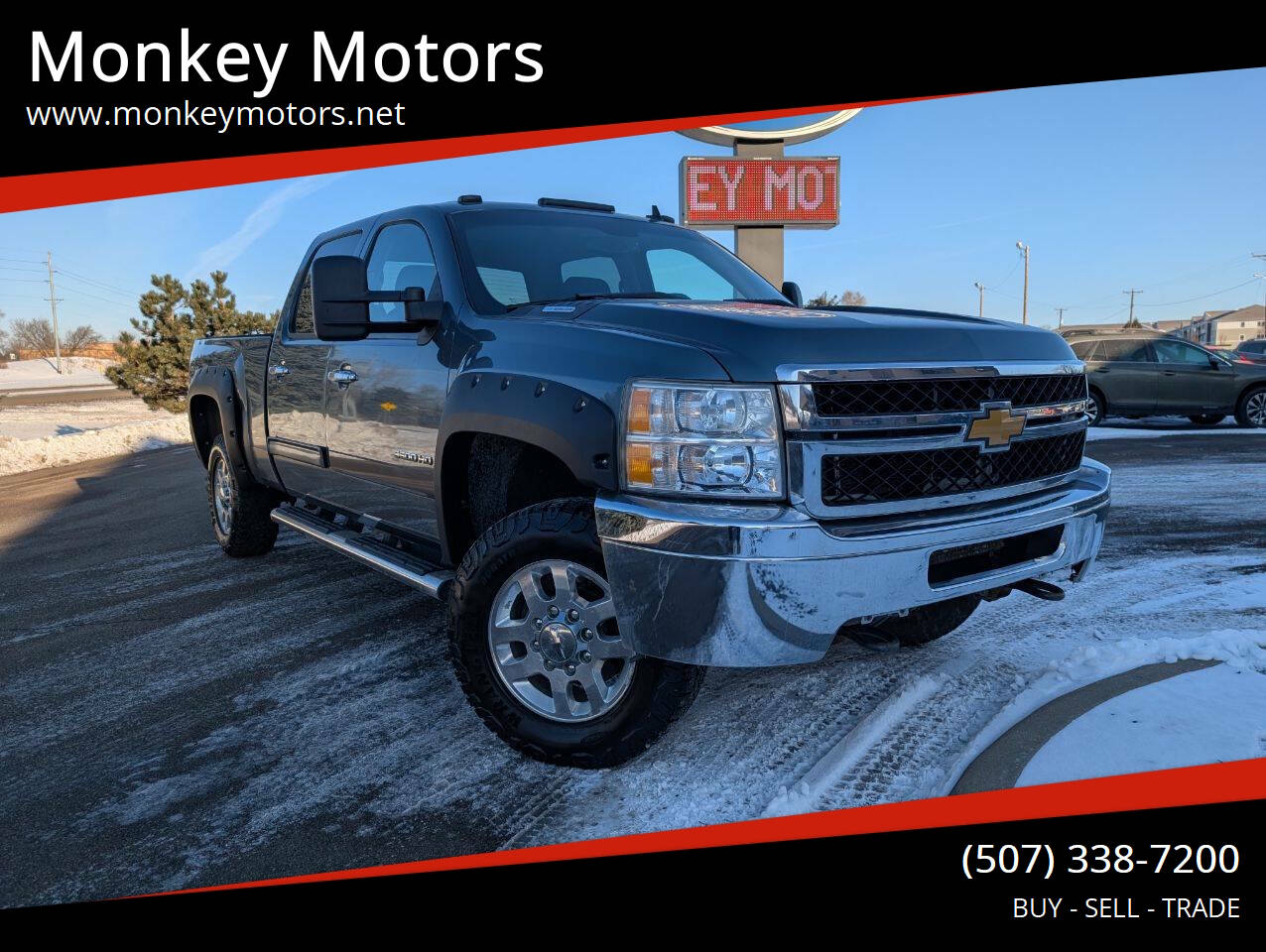 2013 Chevrolet Silverado 3500HD LT Crew Cab 4WD