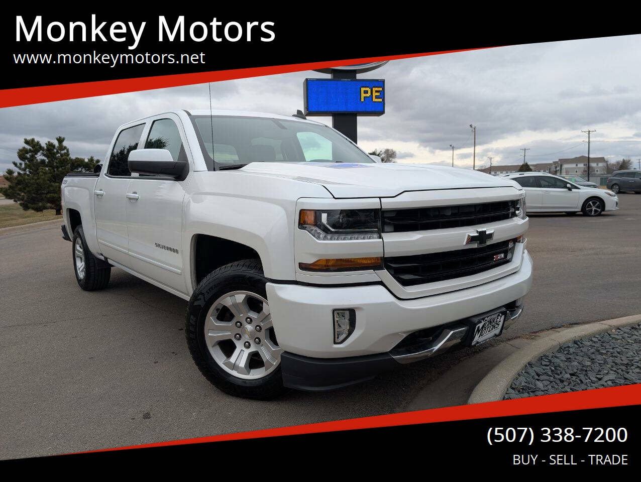 2017 Chevrolet Silverado 1500 LT Z71 Crew Cab 4WD