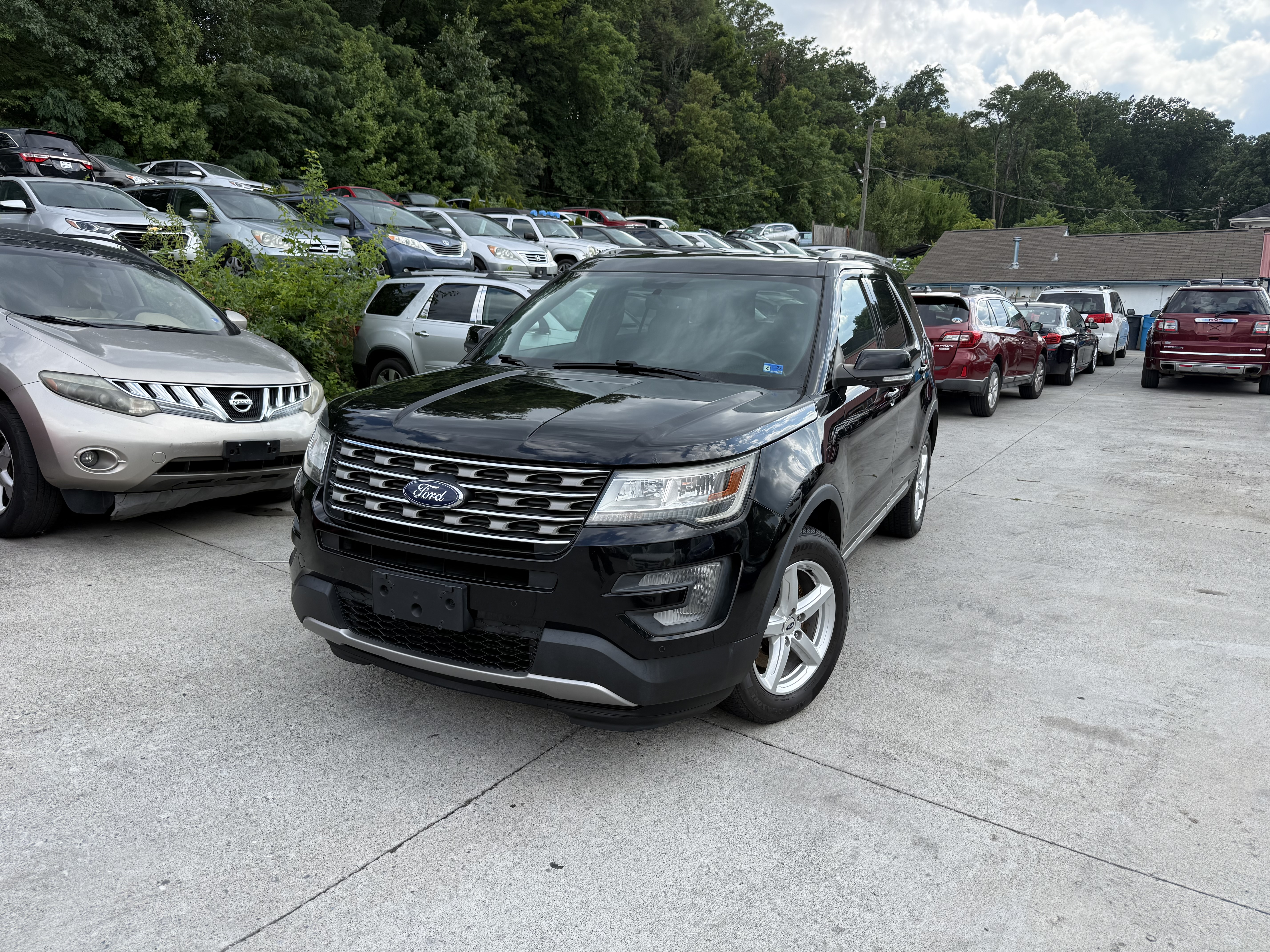 Black 2017 Ford Explorer SUV / Crossover All-Wheel Drive Automatic