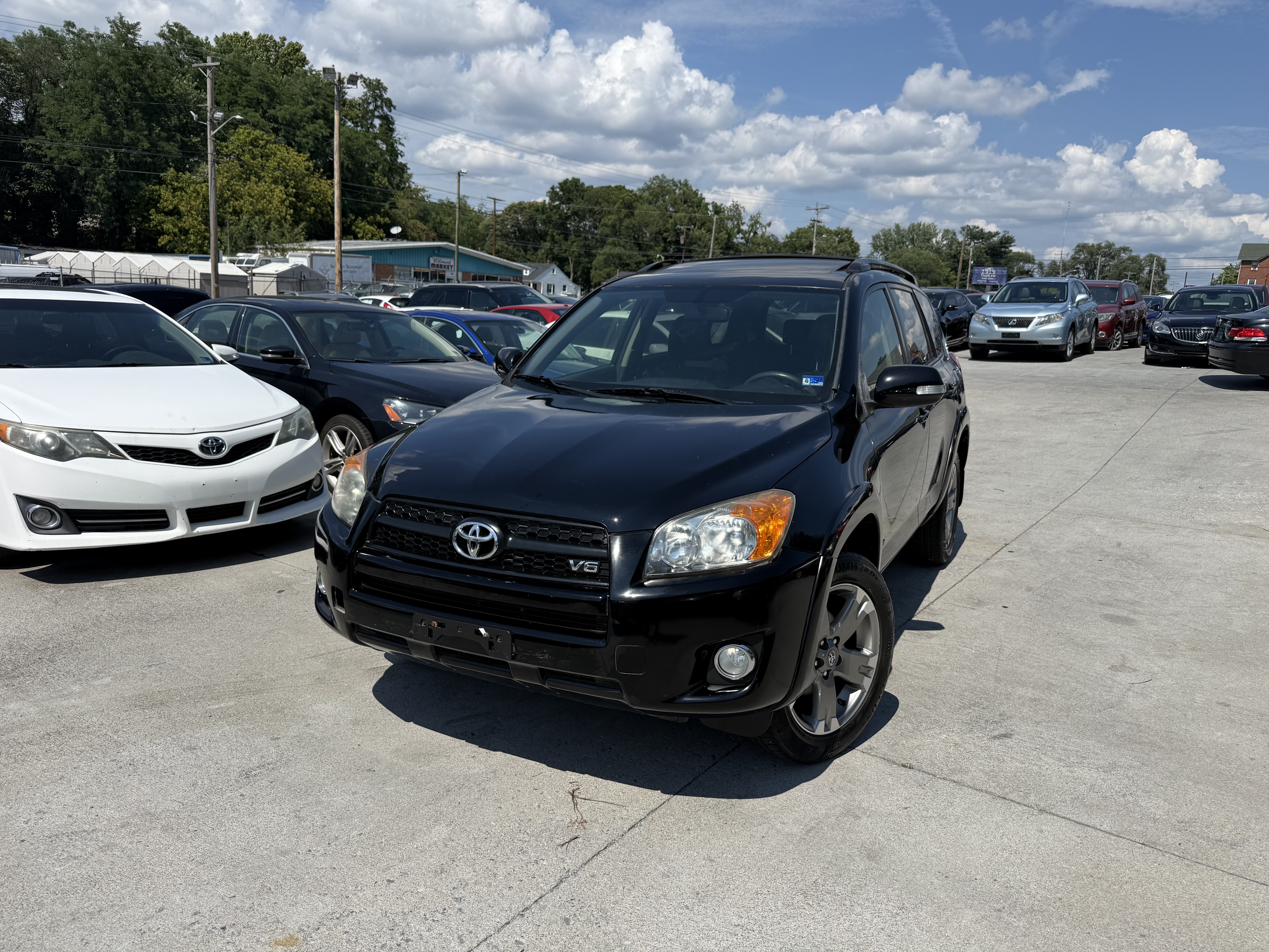 Black 2012 Toyota RAV4 SUV / Crossover Four-Wheel Drive Automatic