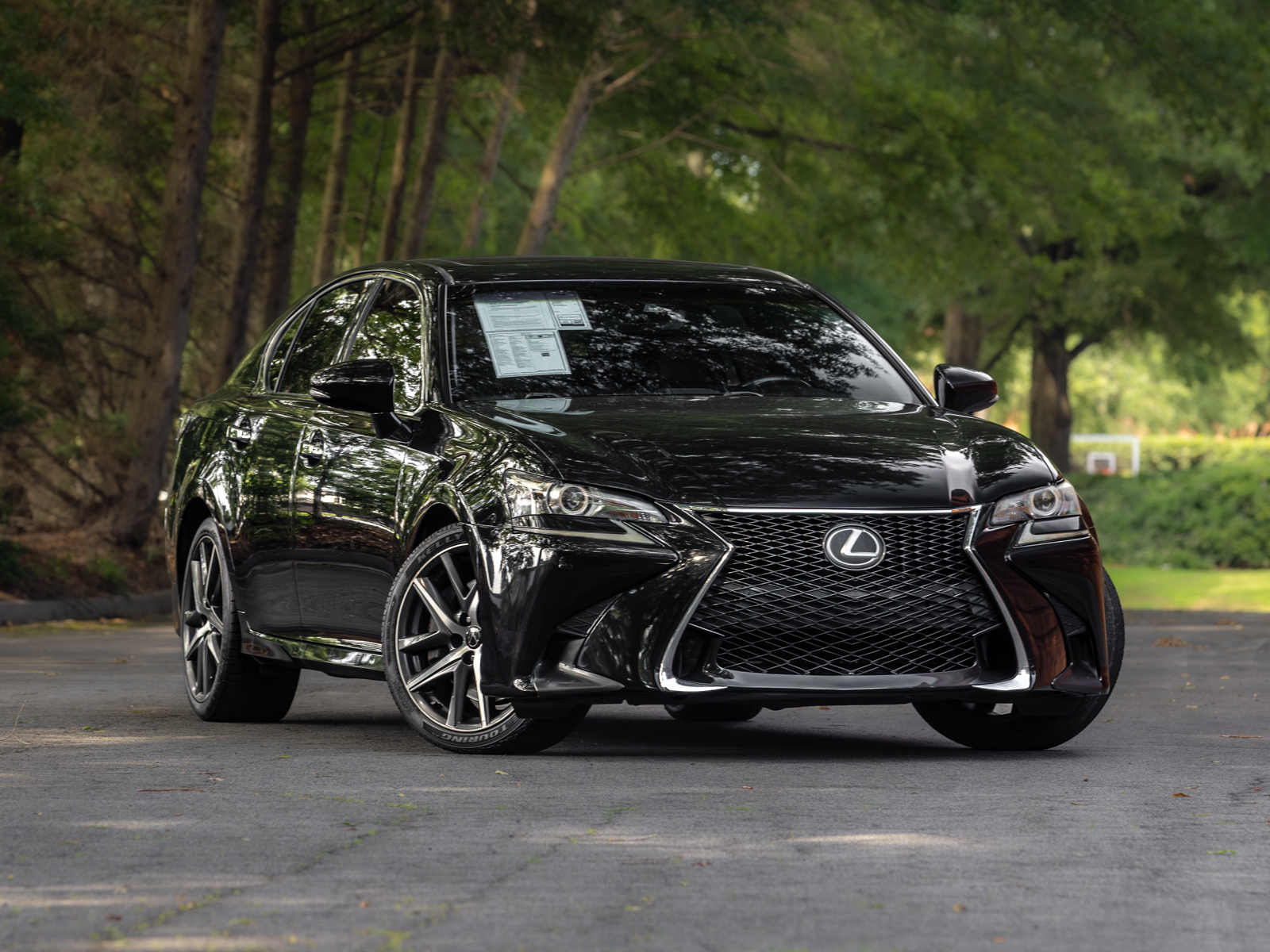 Black 2016 Lexus GS 350 F Sport RWD Sedan Rear-Wheel Drive Automatic