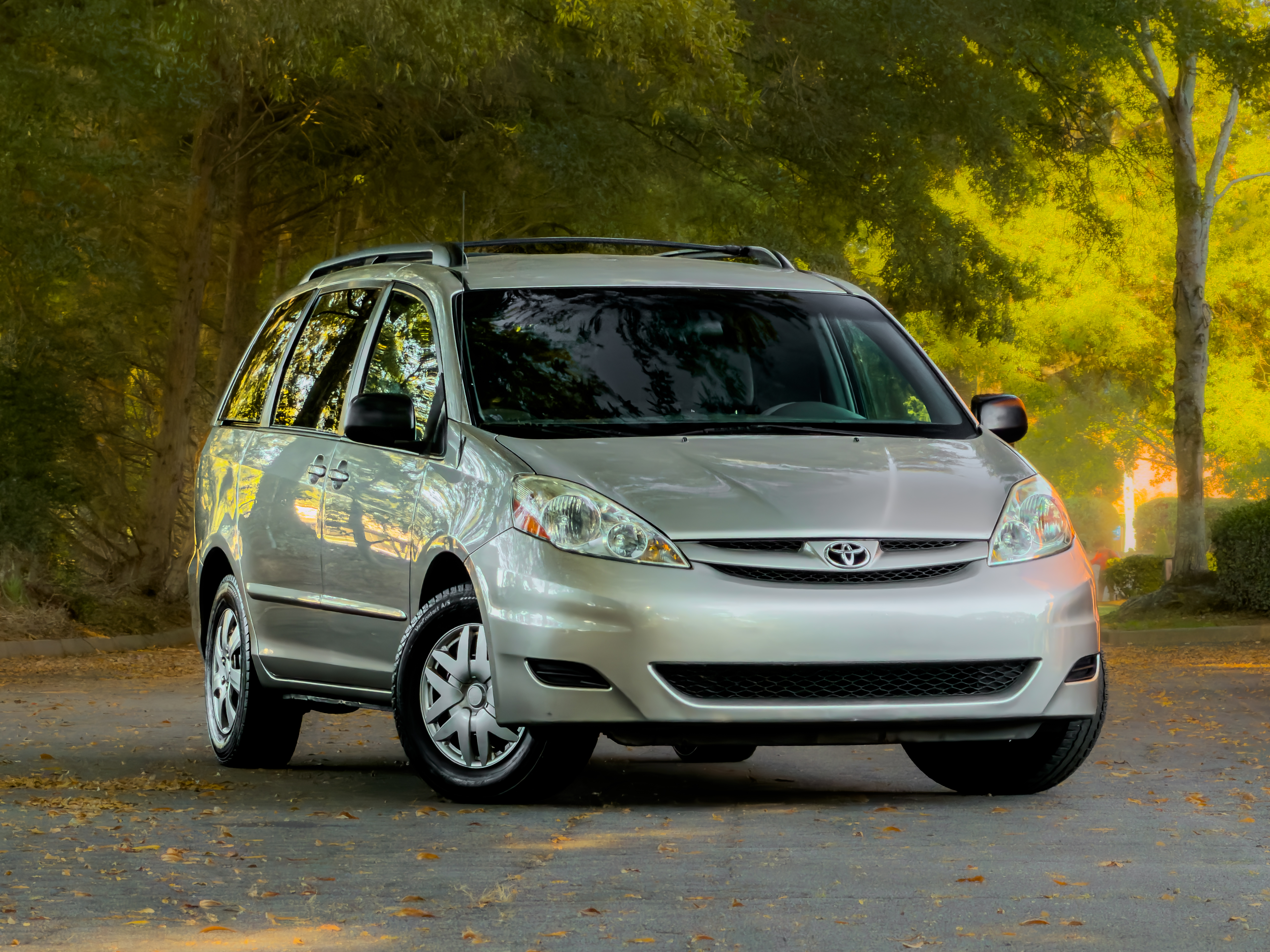Gold 2010 Toyota Sienna Minivan Automatic
