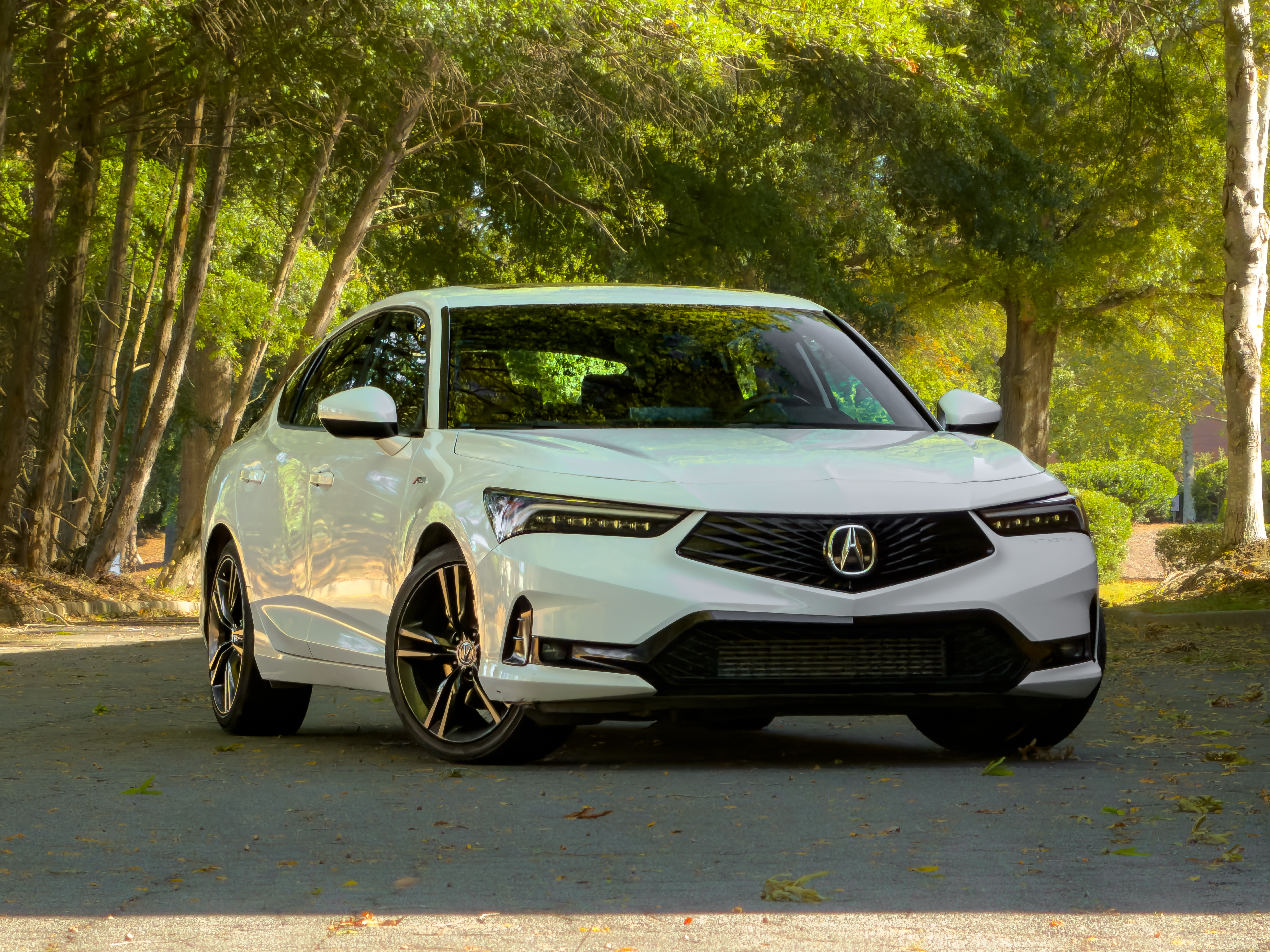 White 2024 Acura Integra Hatchback Front-Wheel Drive Automatic