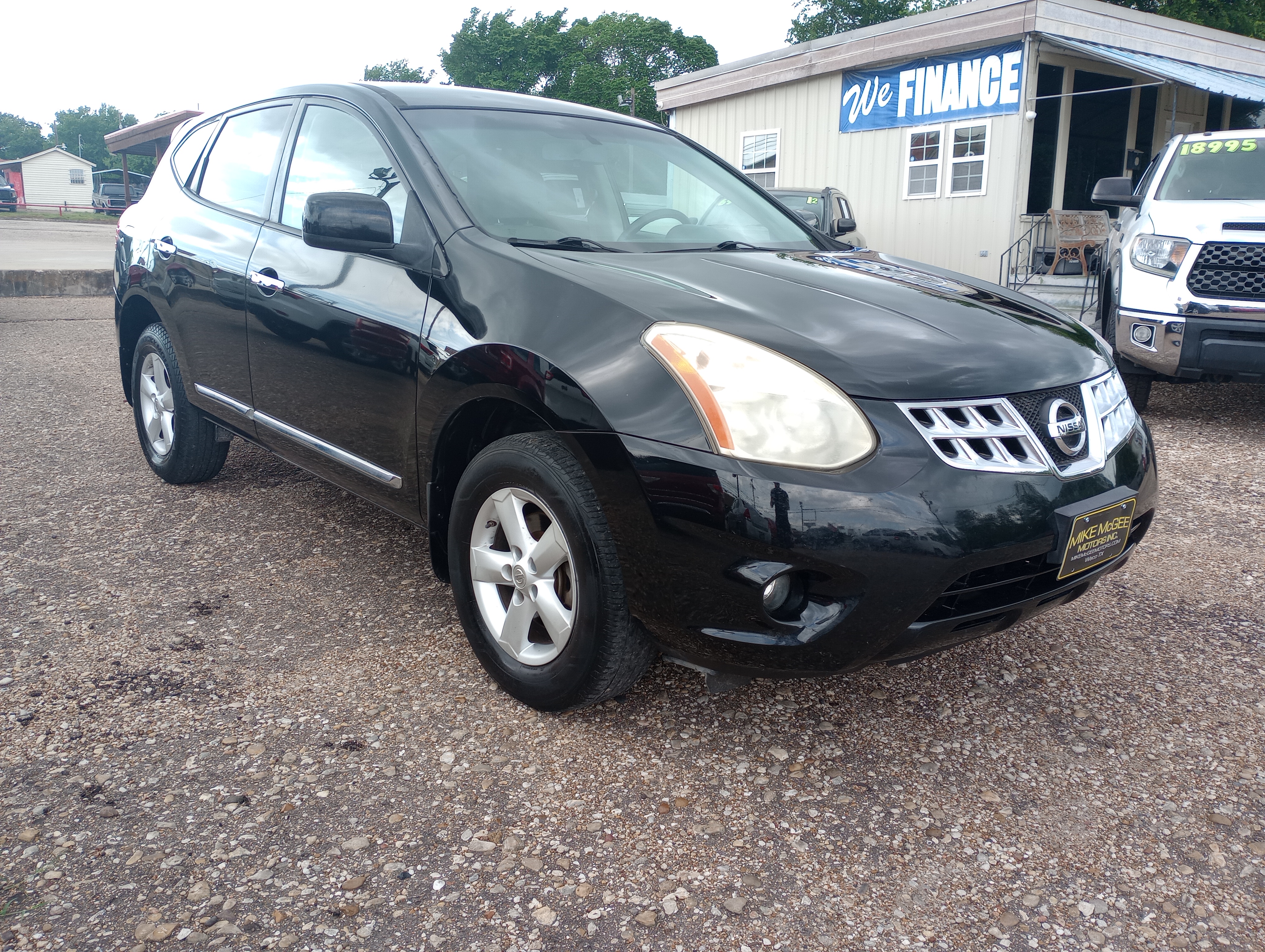 Black 2013 Nissan Rogue S SUV / Crossover Front-Wheel Drive Automatic