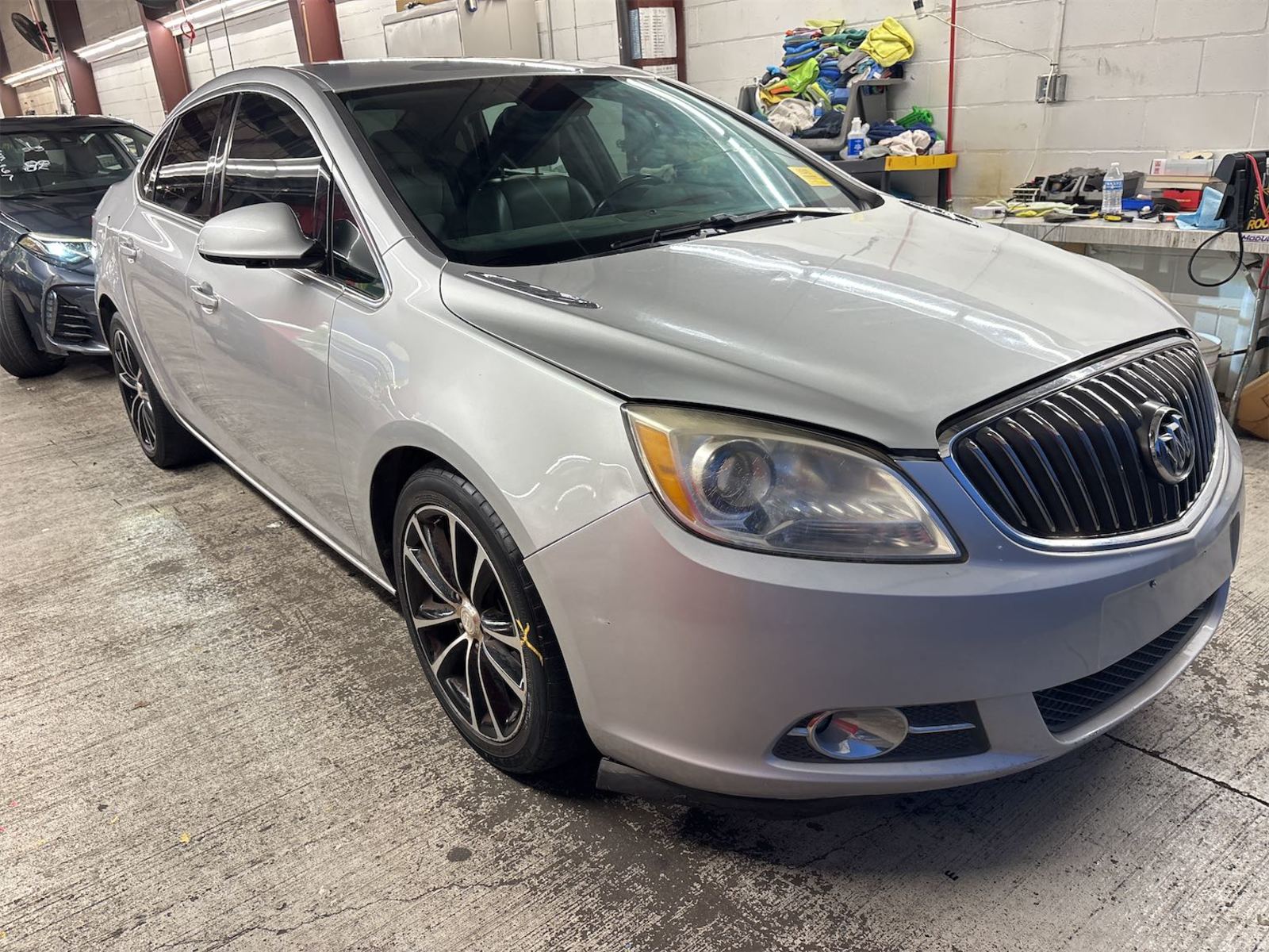 Silver 2016 Buick Verano Sport Touring FWD Sedan Front-Wheel Drive Automatic