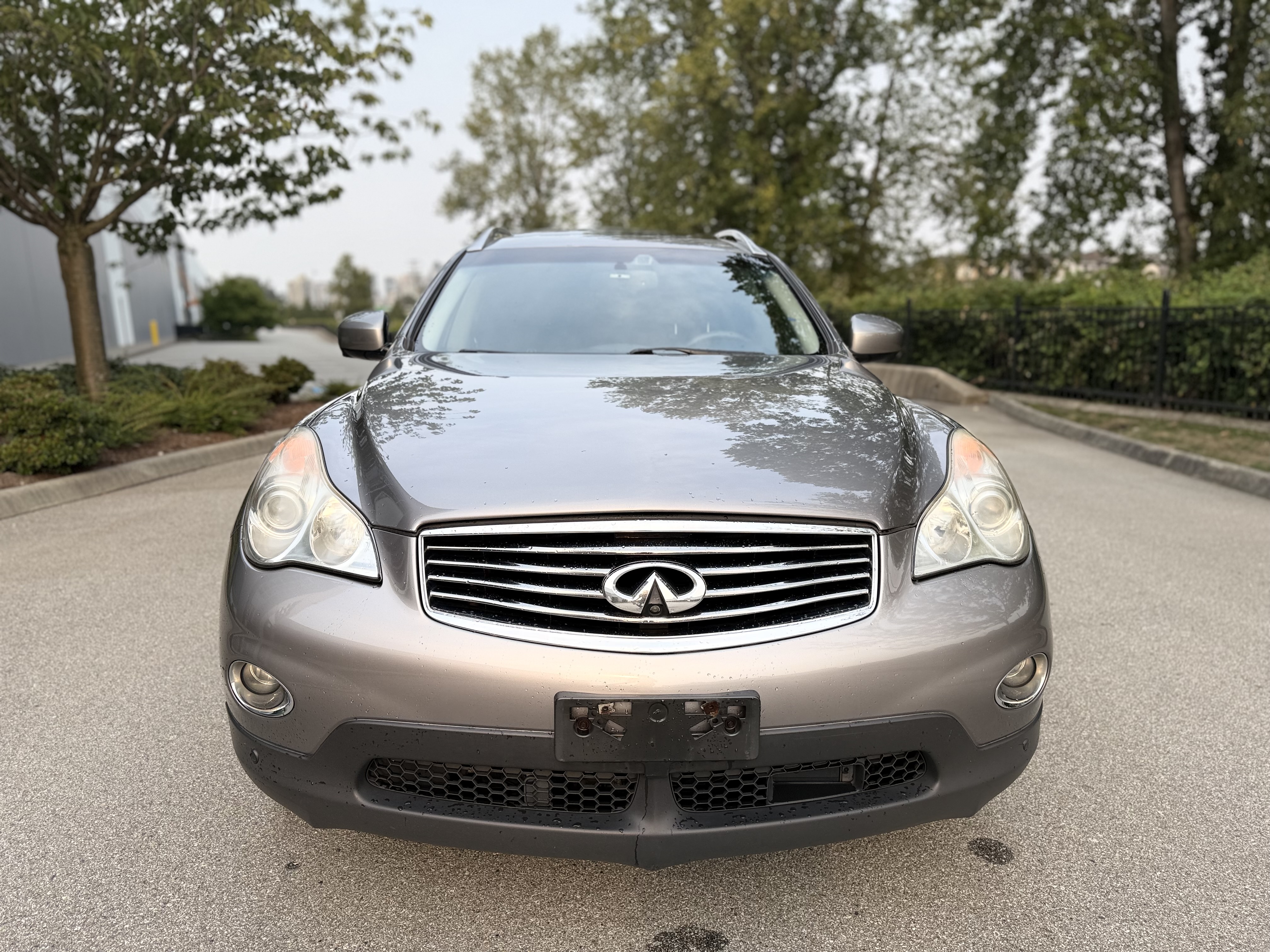 Gray 2008 INFINITI EX35 SUV / Crossover All-Wheel Drive Automatic