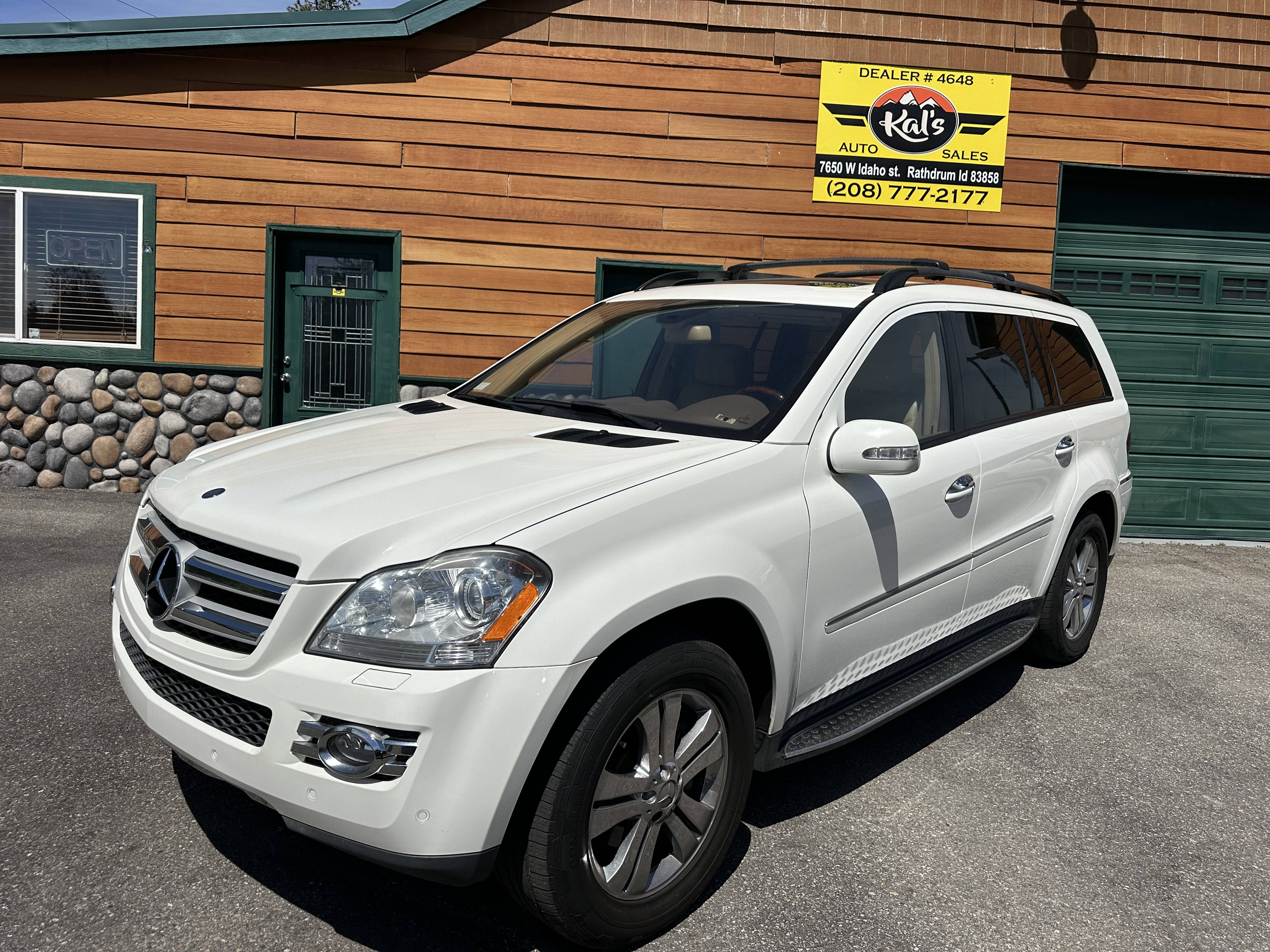 White 2007 Mercedes-Benz GL-Class GL 450 SUV / Crossover All-Wheel Drive Automatic
