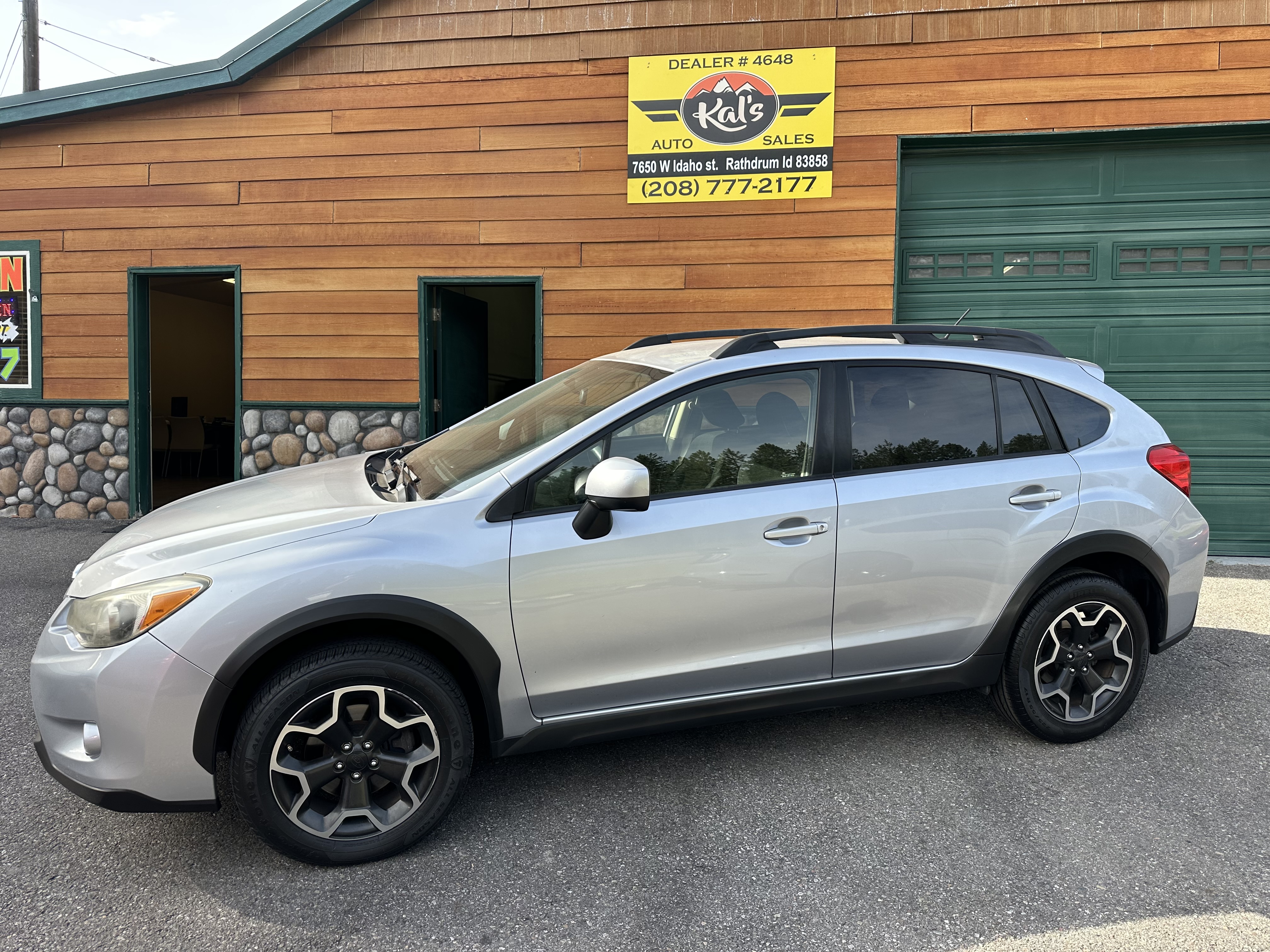 Silver 2014 Subaru Crosstrek SUV / Crossover All-Wheel Drive 5-Speed Manual