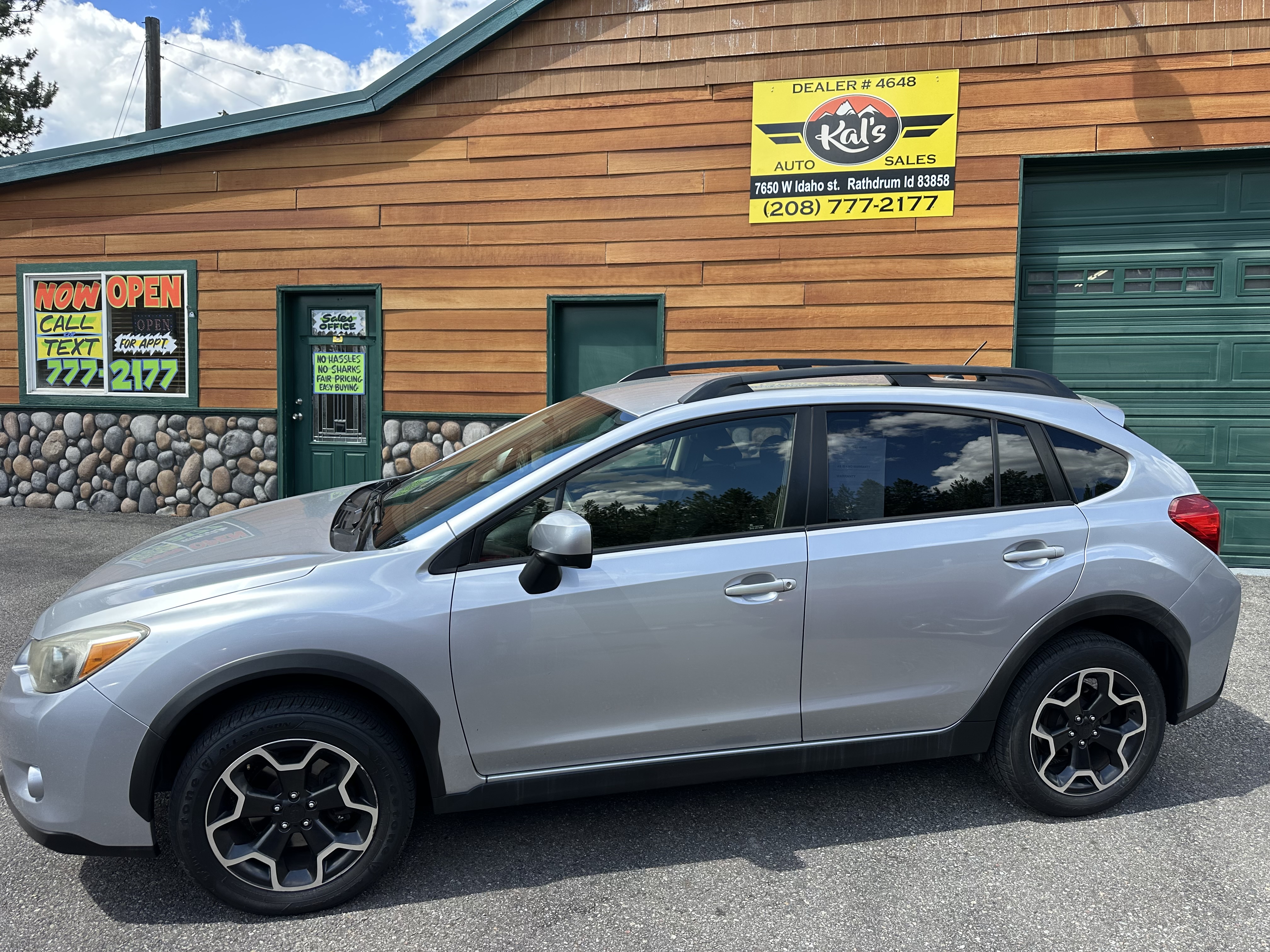Silver 2014 Subaru Crosstrek SUV / Crossover All-Wheel Drive 5-Speed Manual