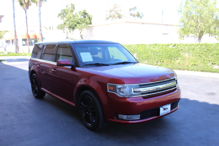 Red (Burgundy) 2014 Ford Flex SEL SUV / Crossover Front-Wheel Drive Automatic
