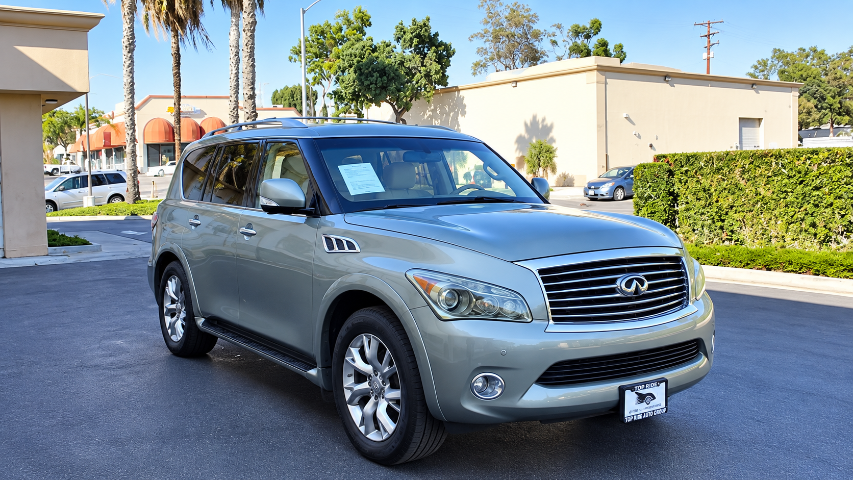Green 2011 INFINITI QX56 SUV / Crossover Four-Wheel Drive Automatic