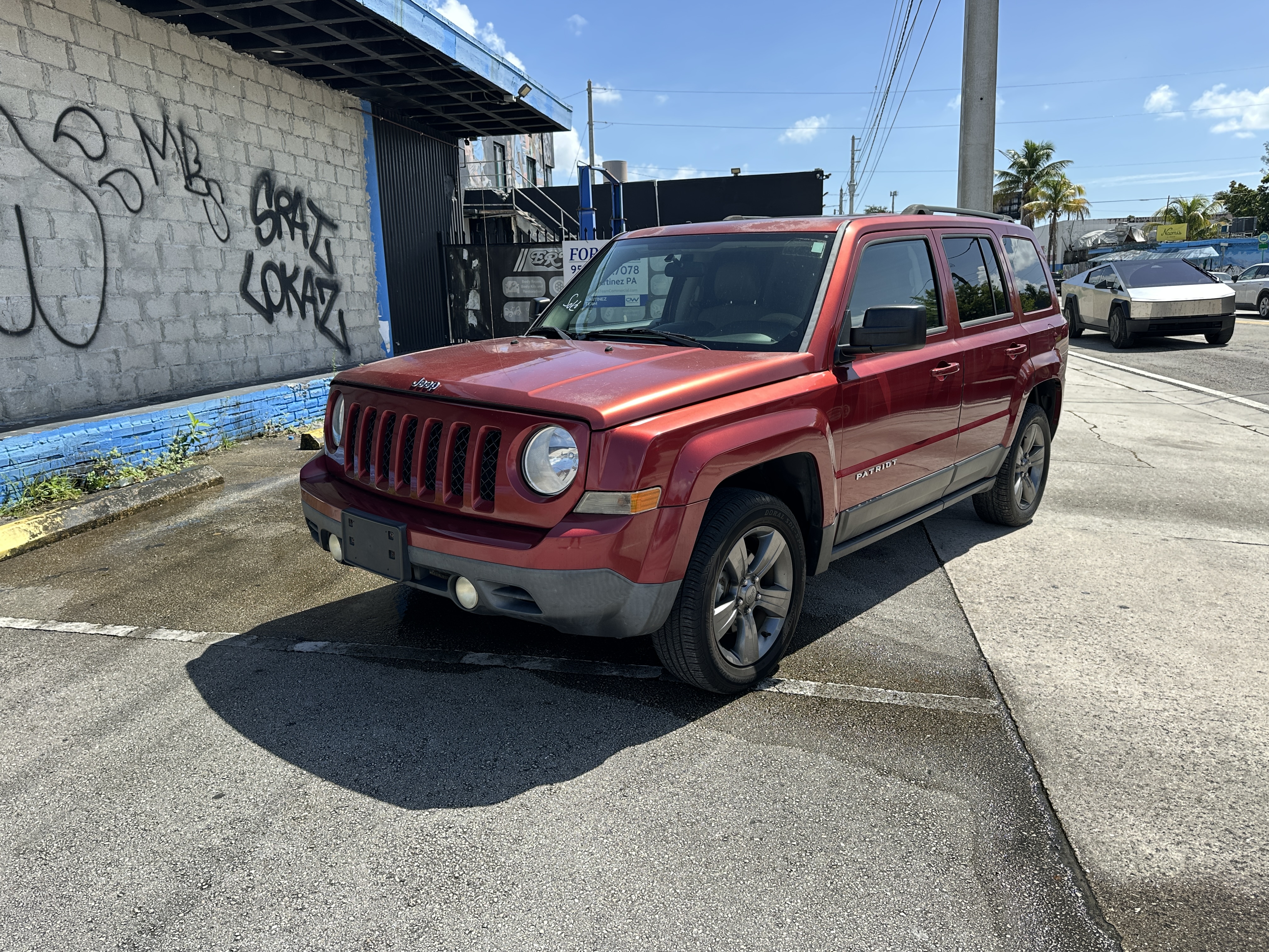 Red 2015 Jeep Patriot SUV / Crossover Four-Wheel Drive Automatic