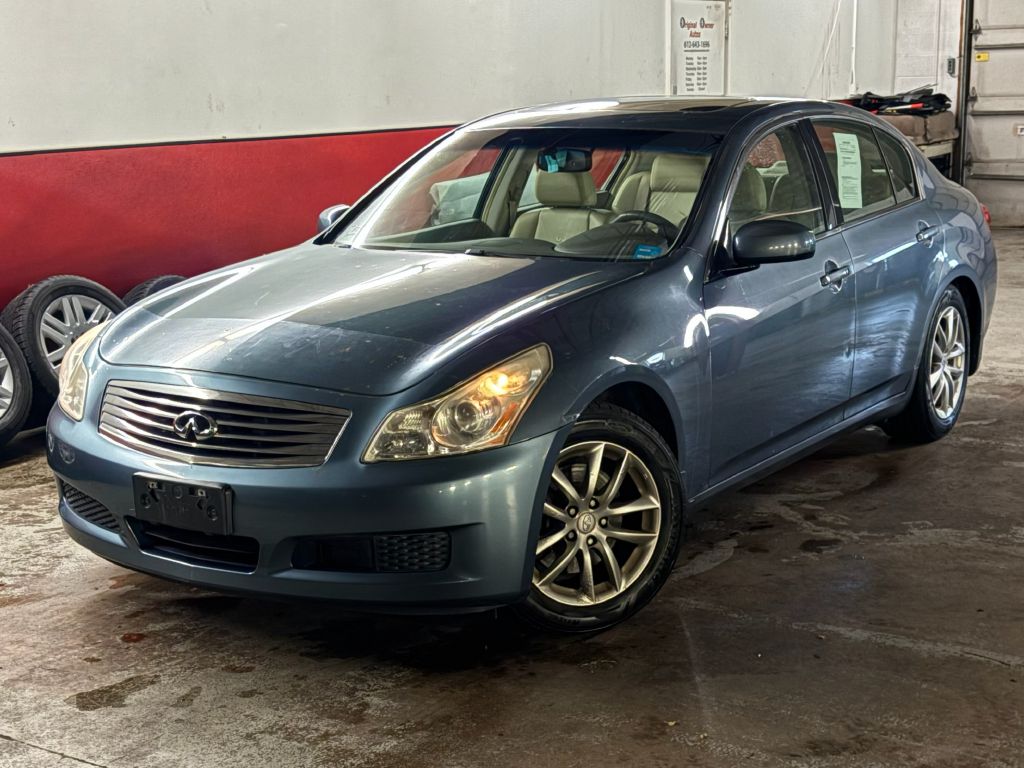 Blue 2008 INFINITI G35 Sedan All-Wheel Drive Automatic