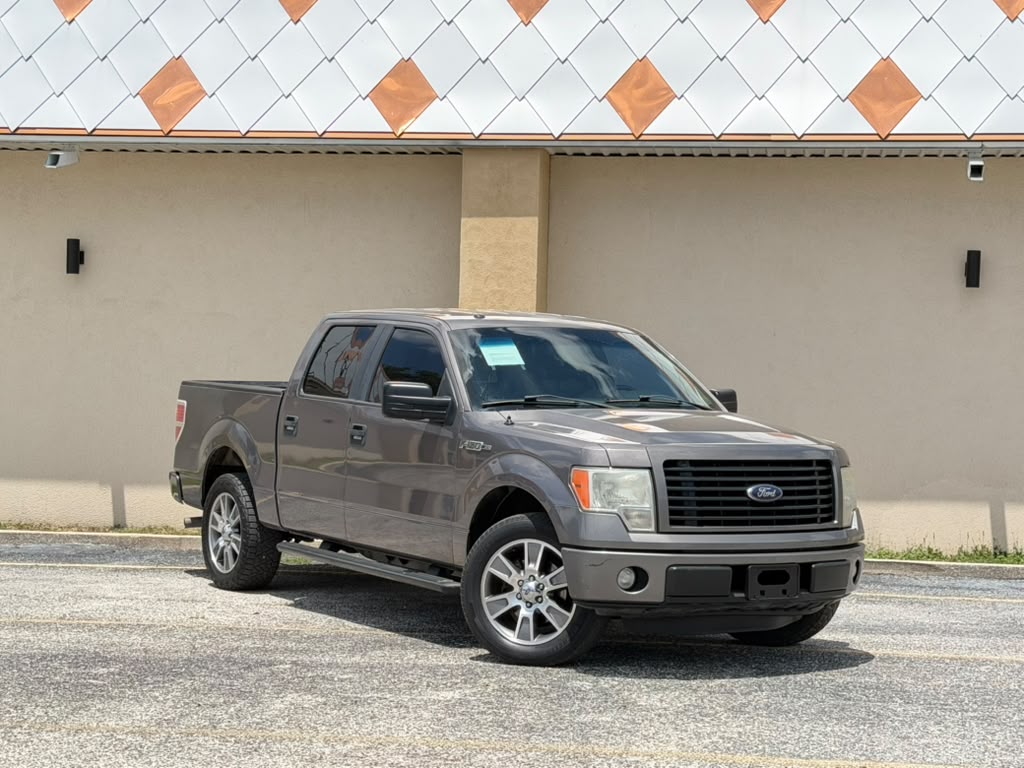 Gray 2014 Ford F-150 Pickup Truck 4X2 Automatic