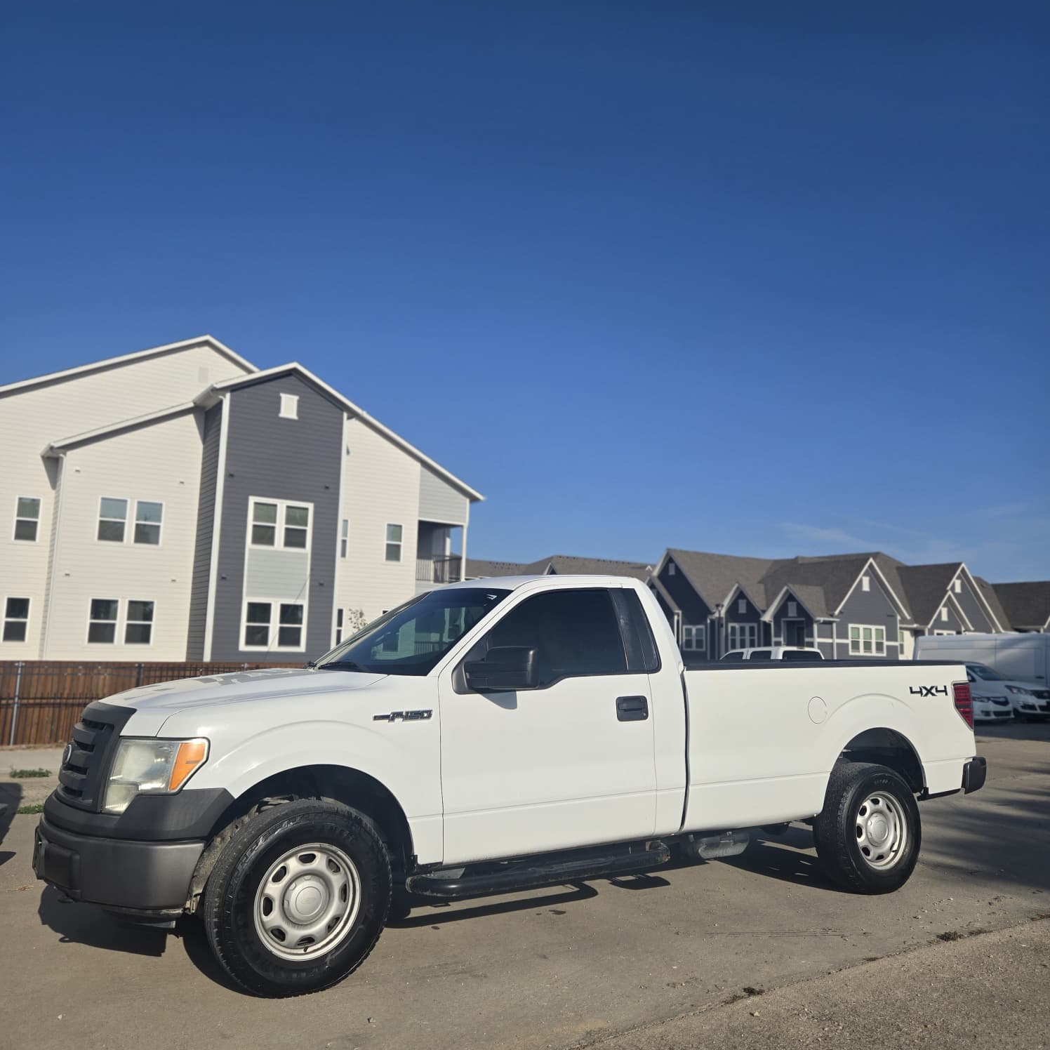 White 2011 Ford F-150 Pickup Truck Four-Wheel Drive Automatic