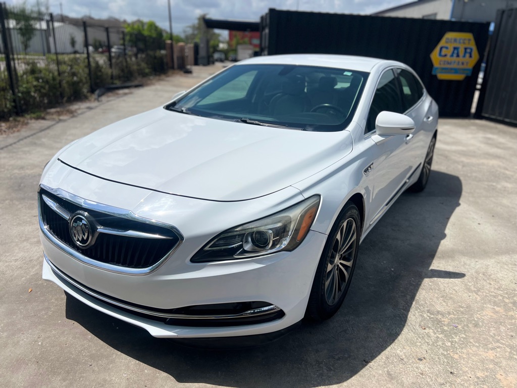 White 2017 Buick LaCrosse Preferred FWD Sedan Front-Wheel Drive Automatic