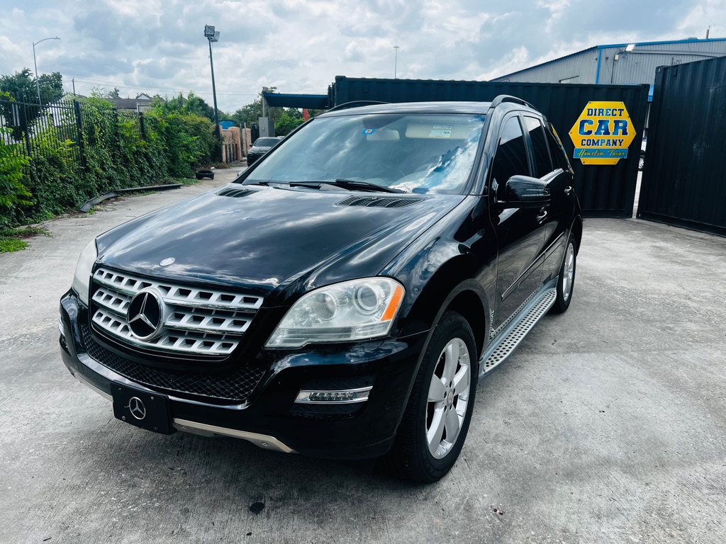 Black 2011 Mercedes-Benz M-Class ML 350 SUV / Crossover Rear-Wheel Drive Automatic