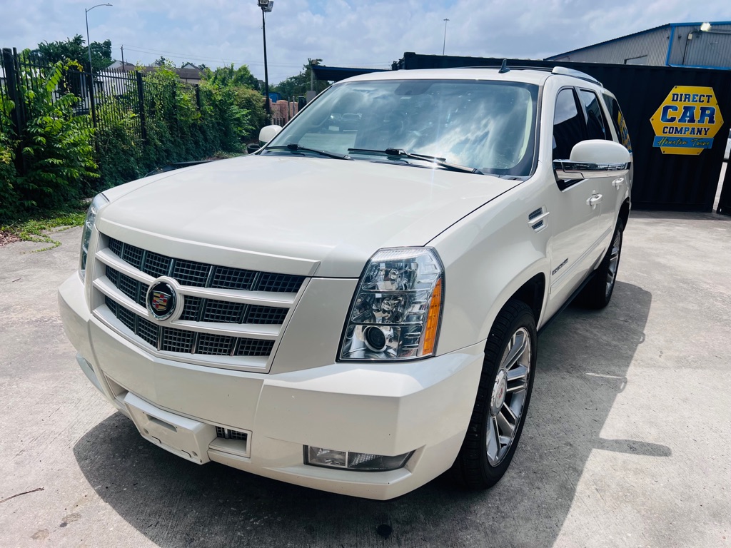 White 2014 Cadillac Escalade Platinum 4WD SUV / Crossover All-Wheel Drive Automatic
