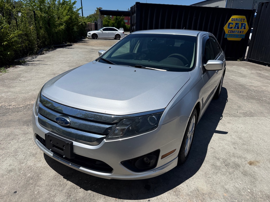 Silver 2012 Ford Fusion Sedan Front-Wheel Drive Automatic