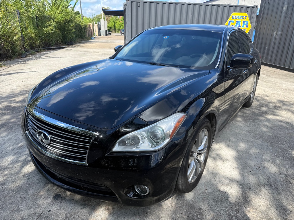 Black 2013 INFINITI M37 Sedan Rear-Wheel Drive Automatic