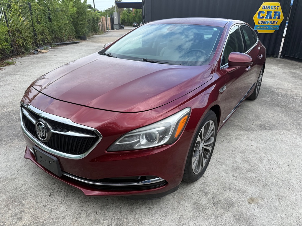 Red 2017 Buick LaCrosse Sedan Front-Wheel Drive Automatic