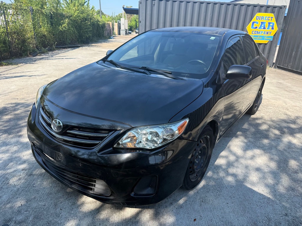 Black 2013 Toyota Corolla Sedan Front-Wheel Drive Automatic