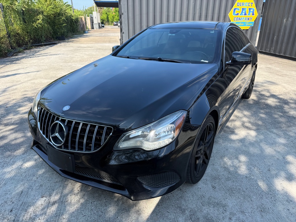 Black 2014 Mercedes-Benz E-Class Coupe Rear-Wheel Drive Automatic