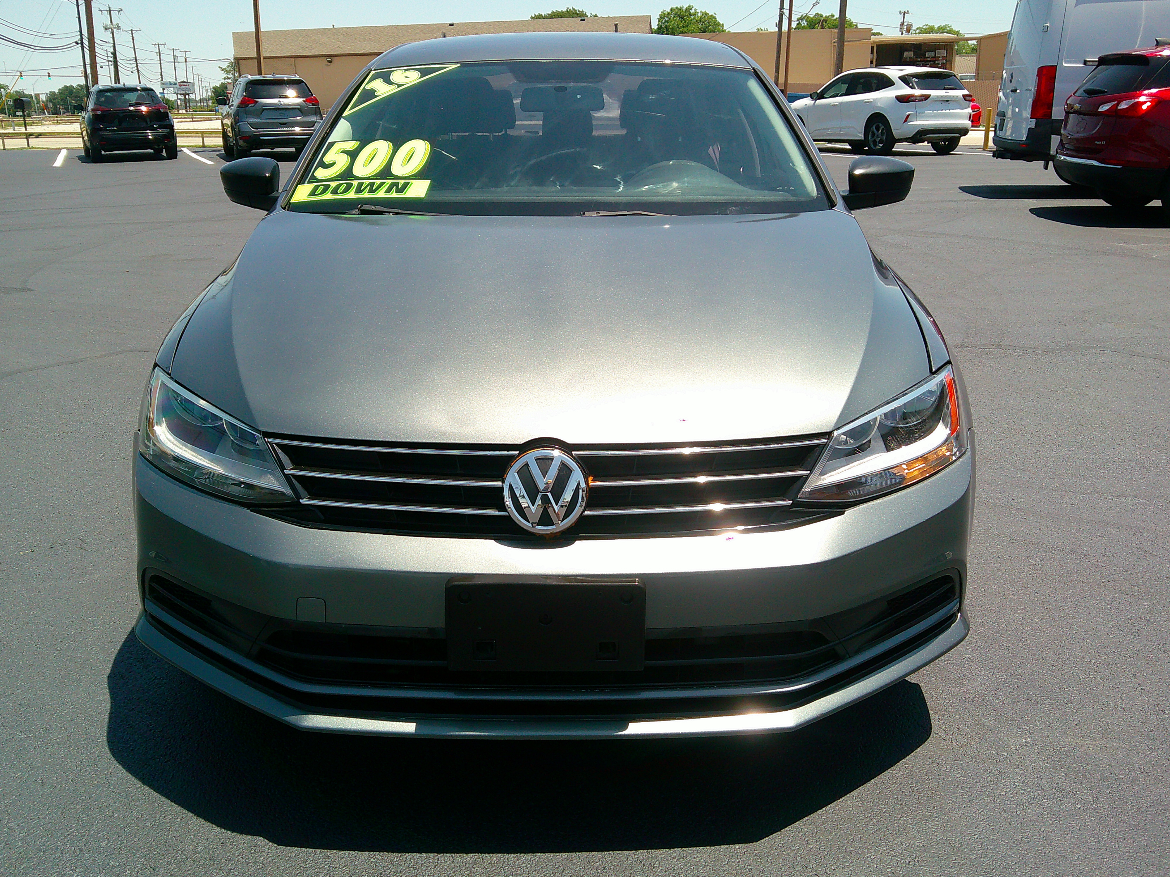 Black 2016 Volkswagen Jetta 1.4T S FWD Sedan Front-Wheel Drive Automatic