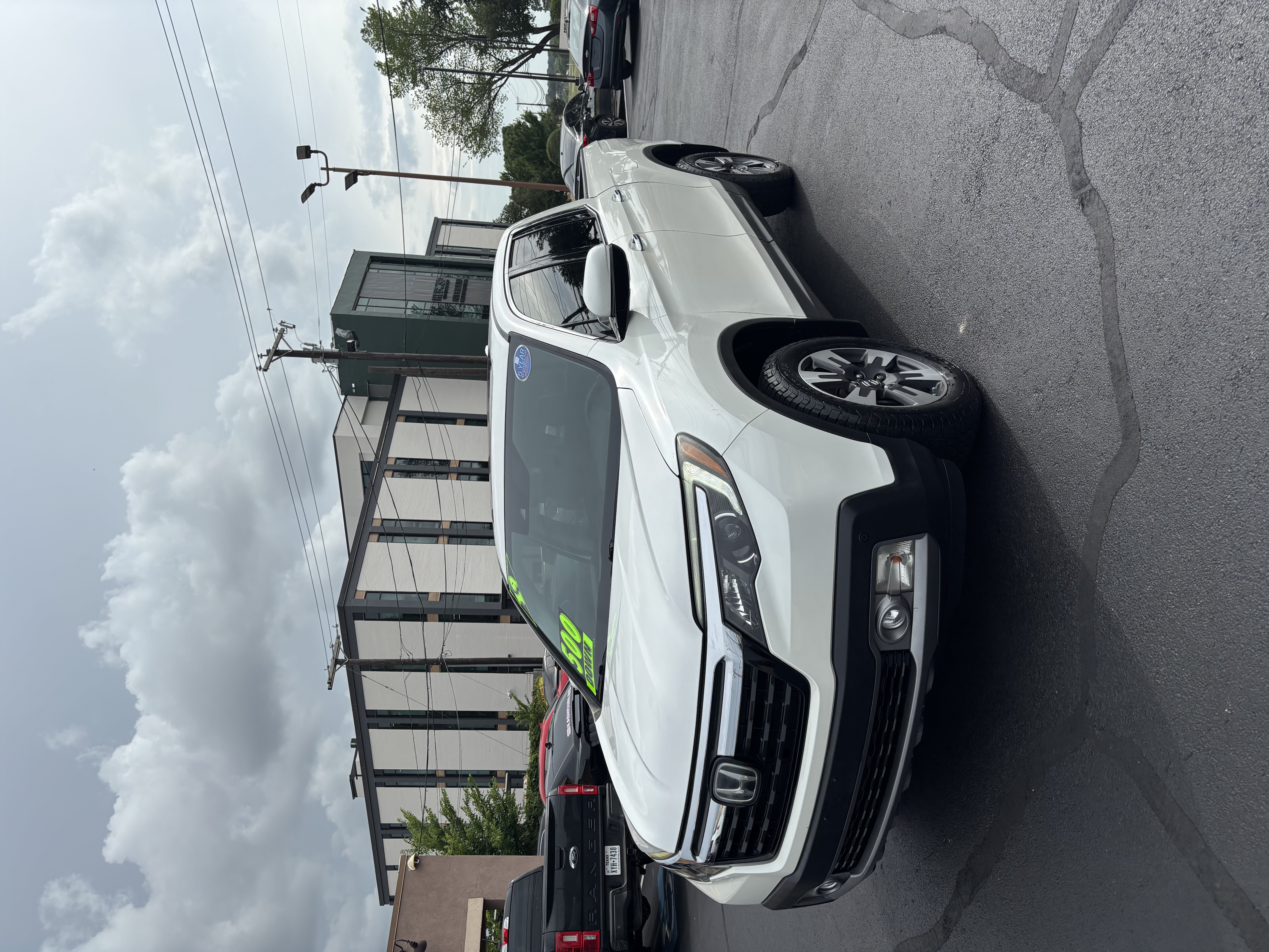 White 2019 Honda Ridgeline RTL-E AWD Pickup Truck All-Wheel Drive Automatic