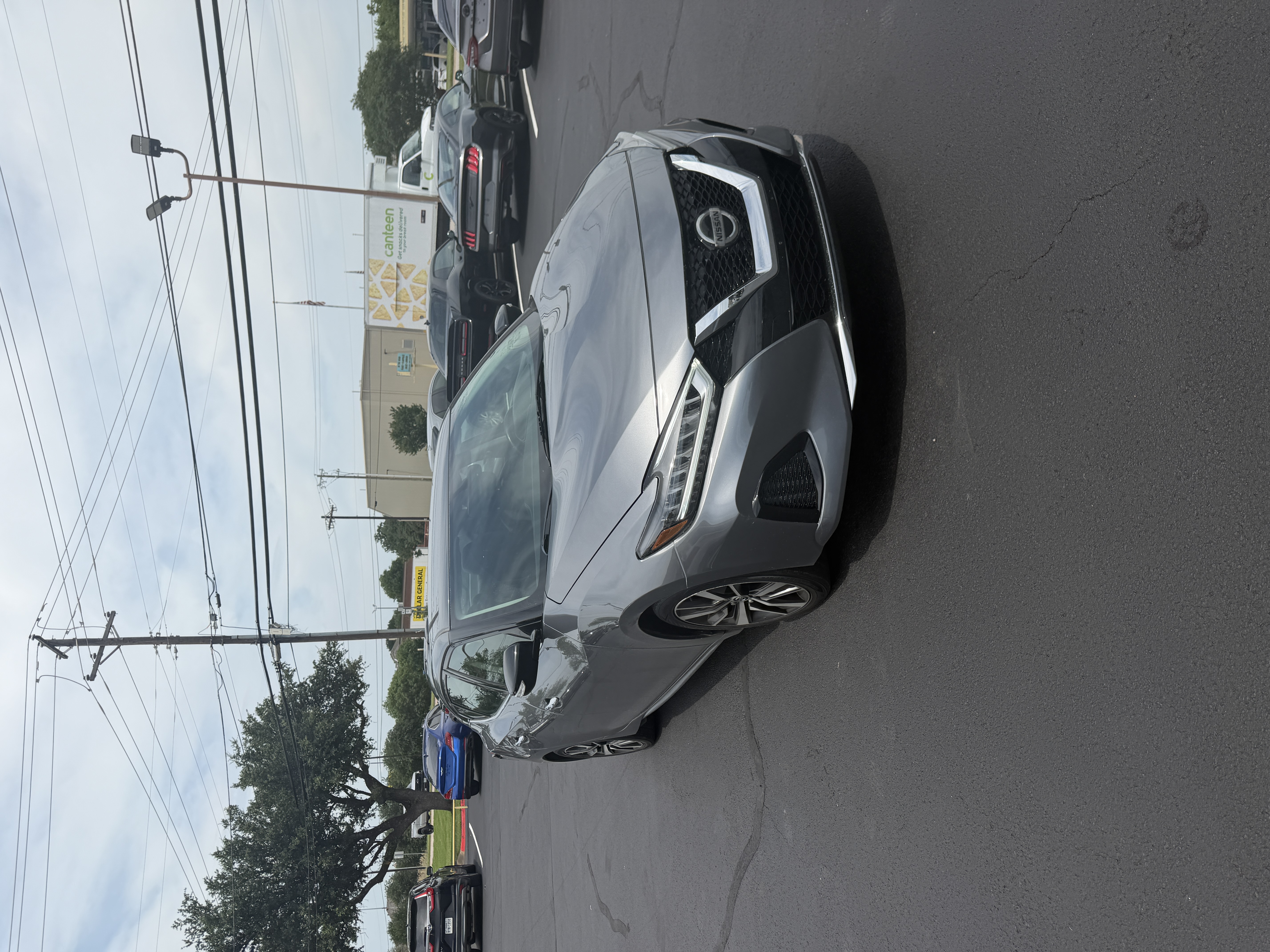 Silver 2019 Nissan Maxima SV FWD Sedan Front-Wheel Drive