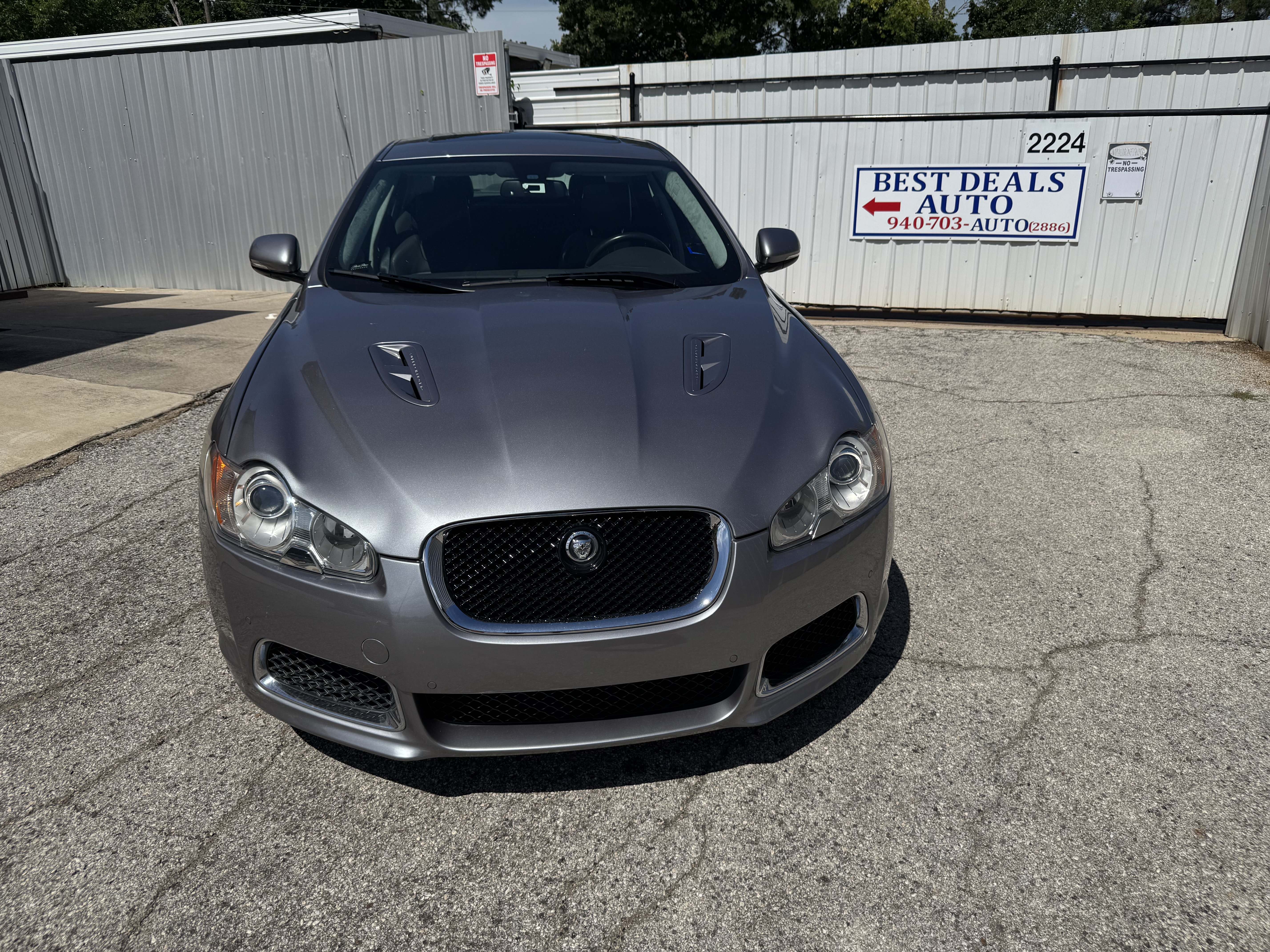White 2011 Jaguar XF XFR RWD Sedan Rear-Wheel Drive Automatic