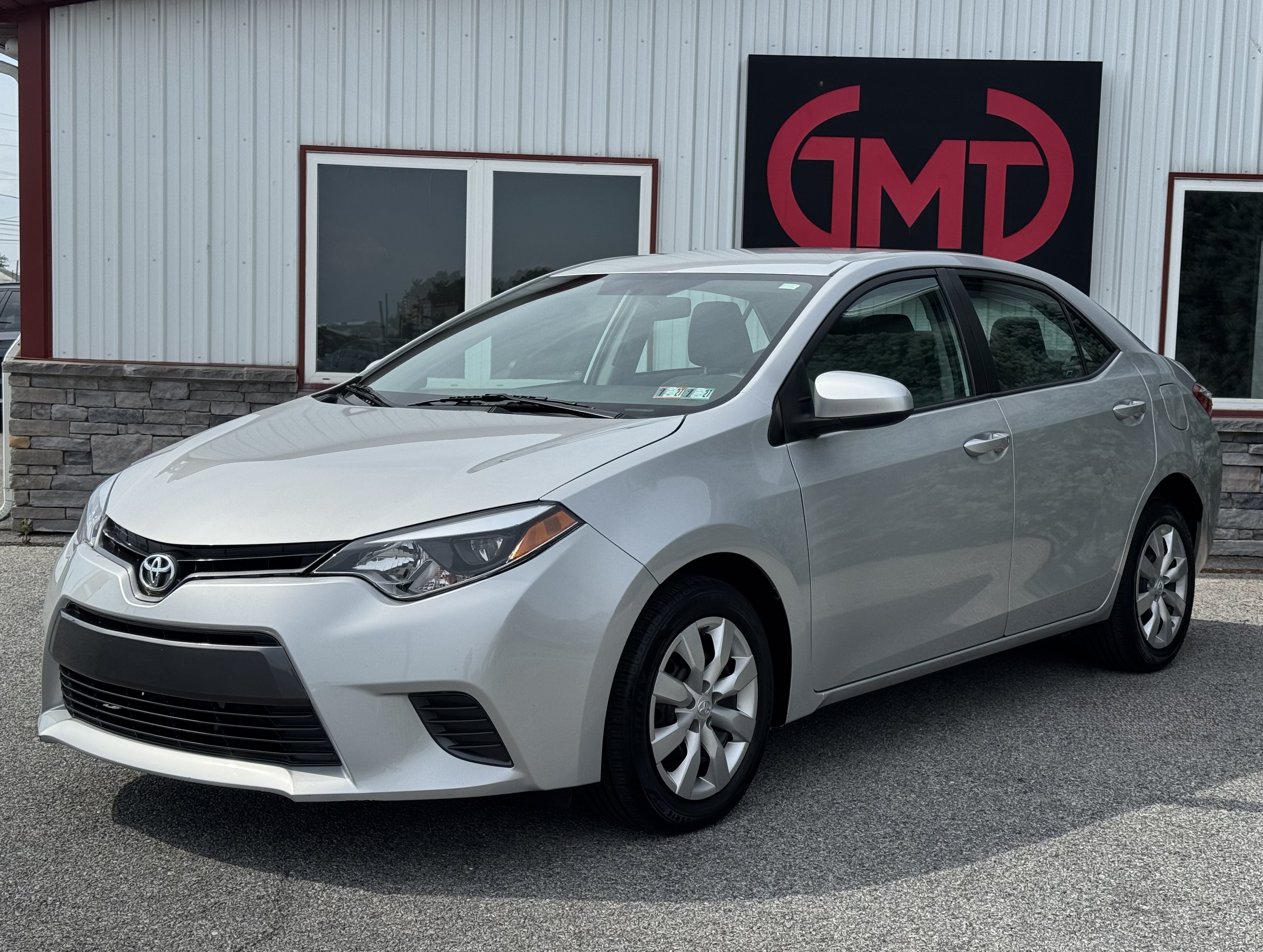 Silver 2015 Toyota Corolla L Sedan Front-Wheel Drive Automatic