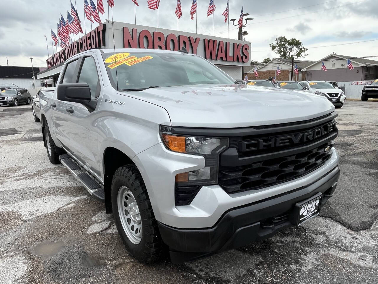 2022 Chevrolet Silverado 1500 Work Truck 1WT 4X4 Crew Cab Short Box's photo