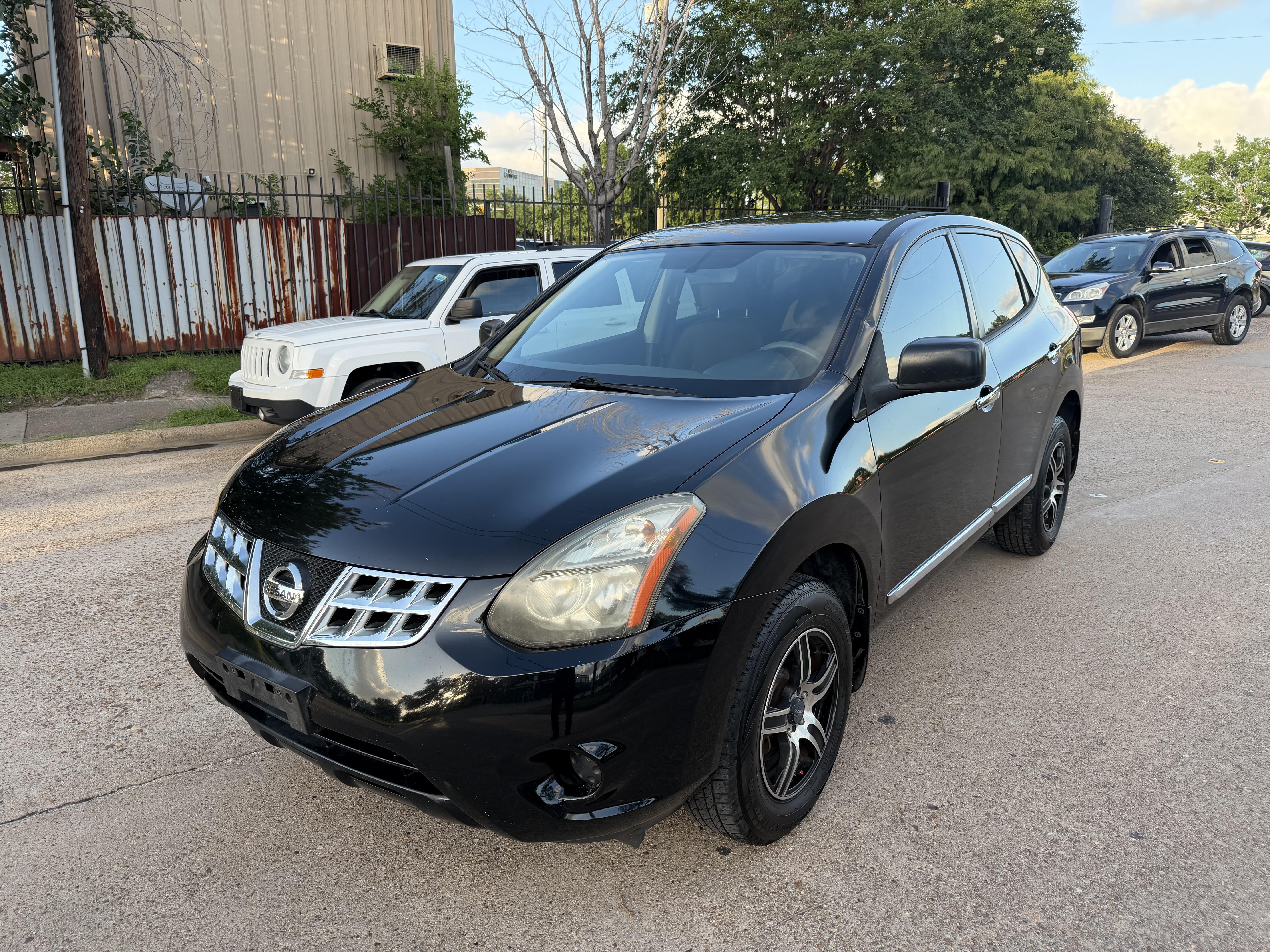 Black 2015 Nissan Rogue Select S SUV / Crossover Front-Wheel Drive Automatic
