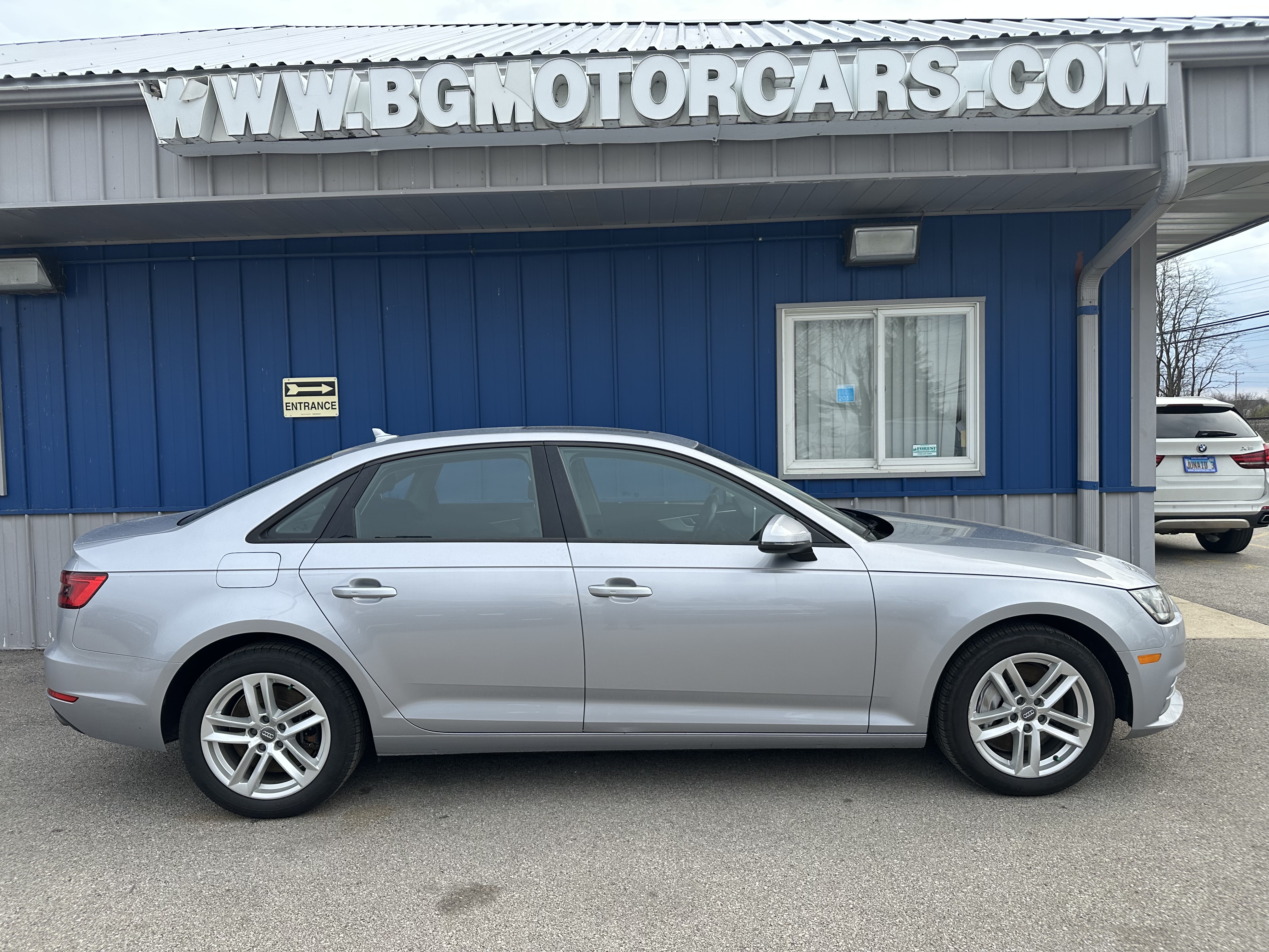 Silver 2017 Audi A4 2.0T quattro Premium AWD Sedan All-Wheel Drive Automatic