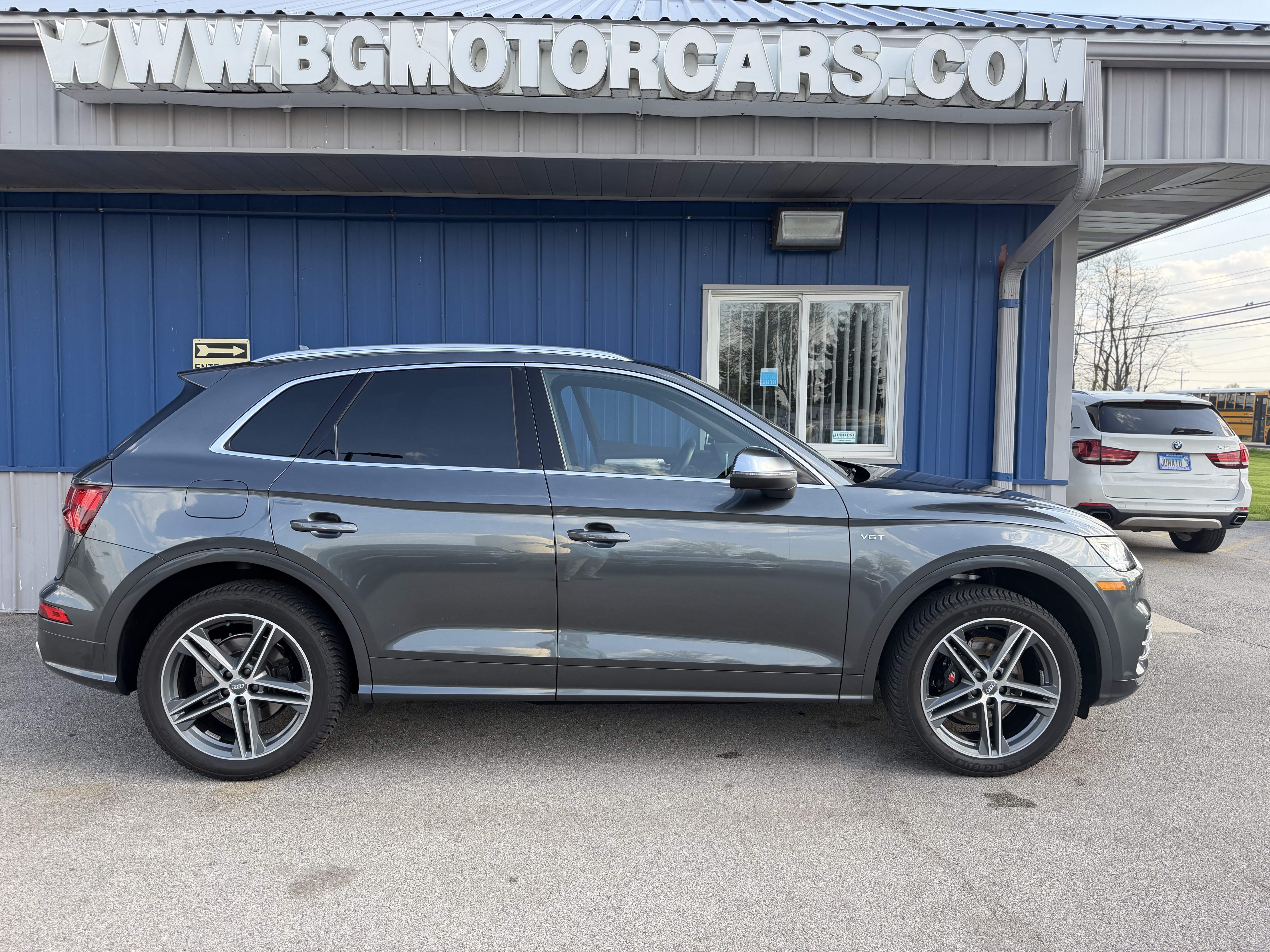 Gray 2018 Audi SQ5 3.0T quattro Premium Plus AWD SUV / Crossover All-Wheel Drive 8-Speed Automatic