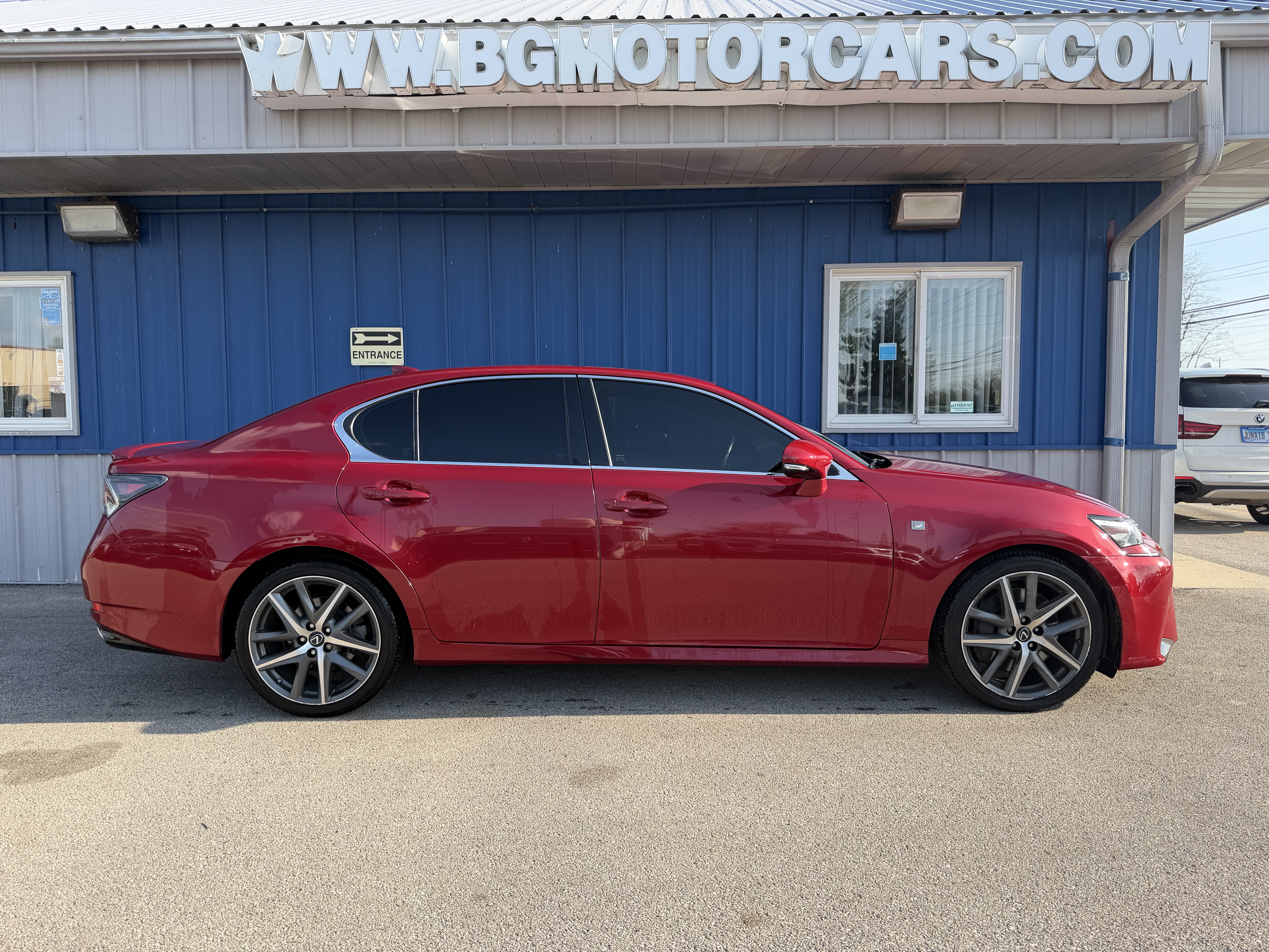 Red 2016 Lexus GS 350 F Sport RWD Sedan Rear-Wheel Drive Automatic