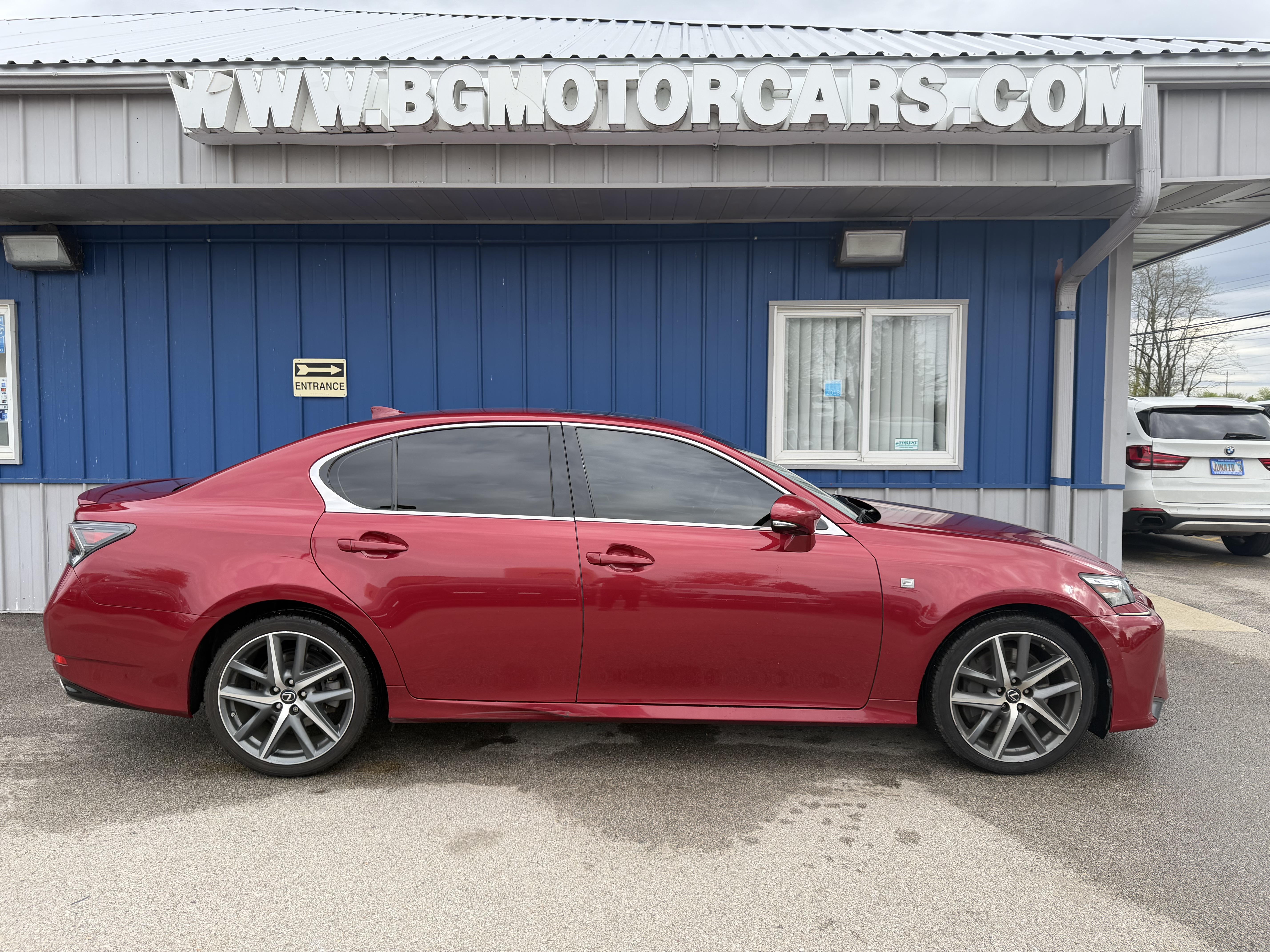 Red 2016 Lexus GS 350 F Sport RWD Sedan Rear-Wheel Drive Automatic