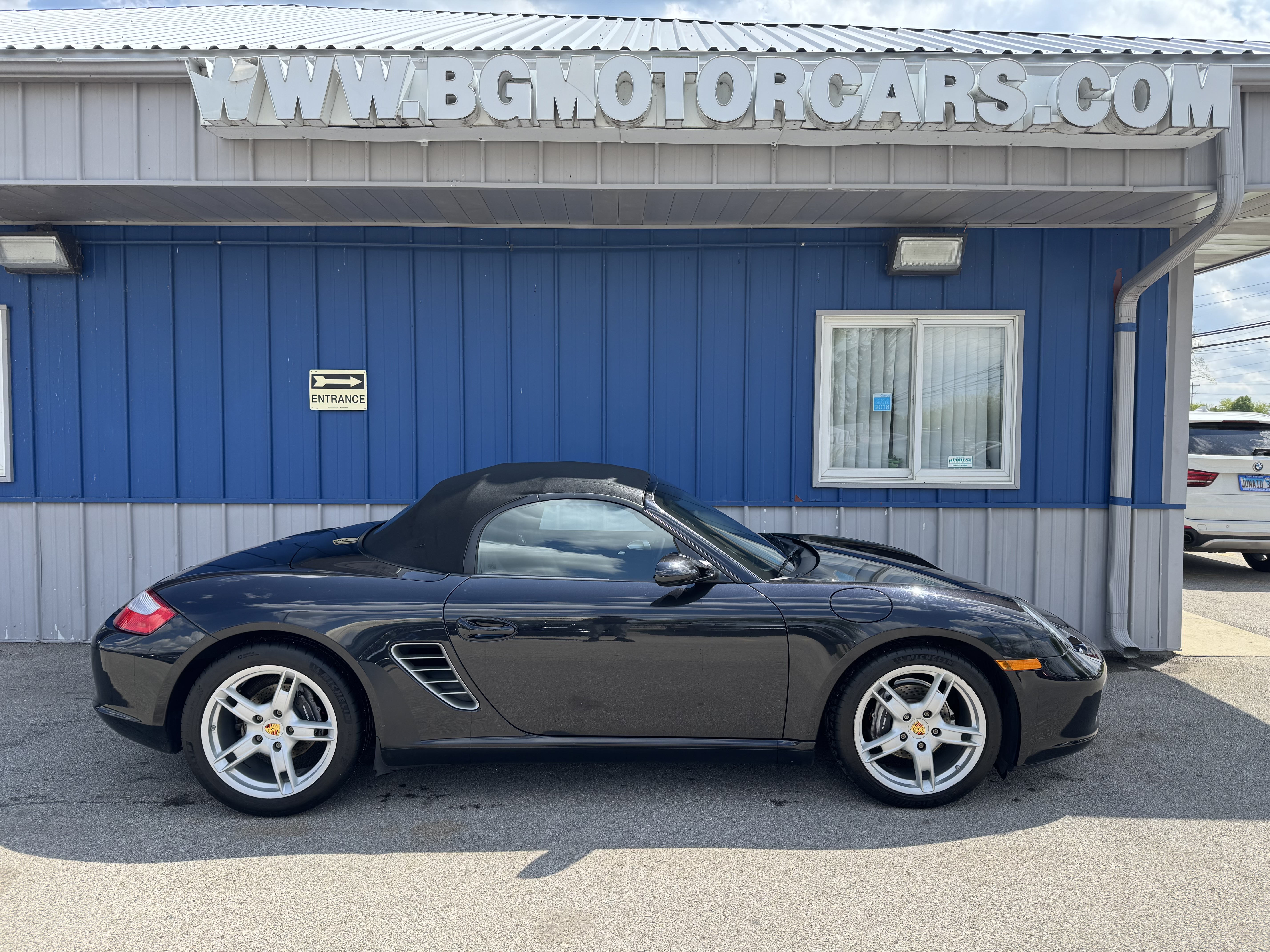 Black 2006 Porsche Boxster Base Convertible Rear-Wheel Drive Manual