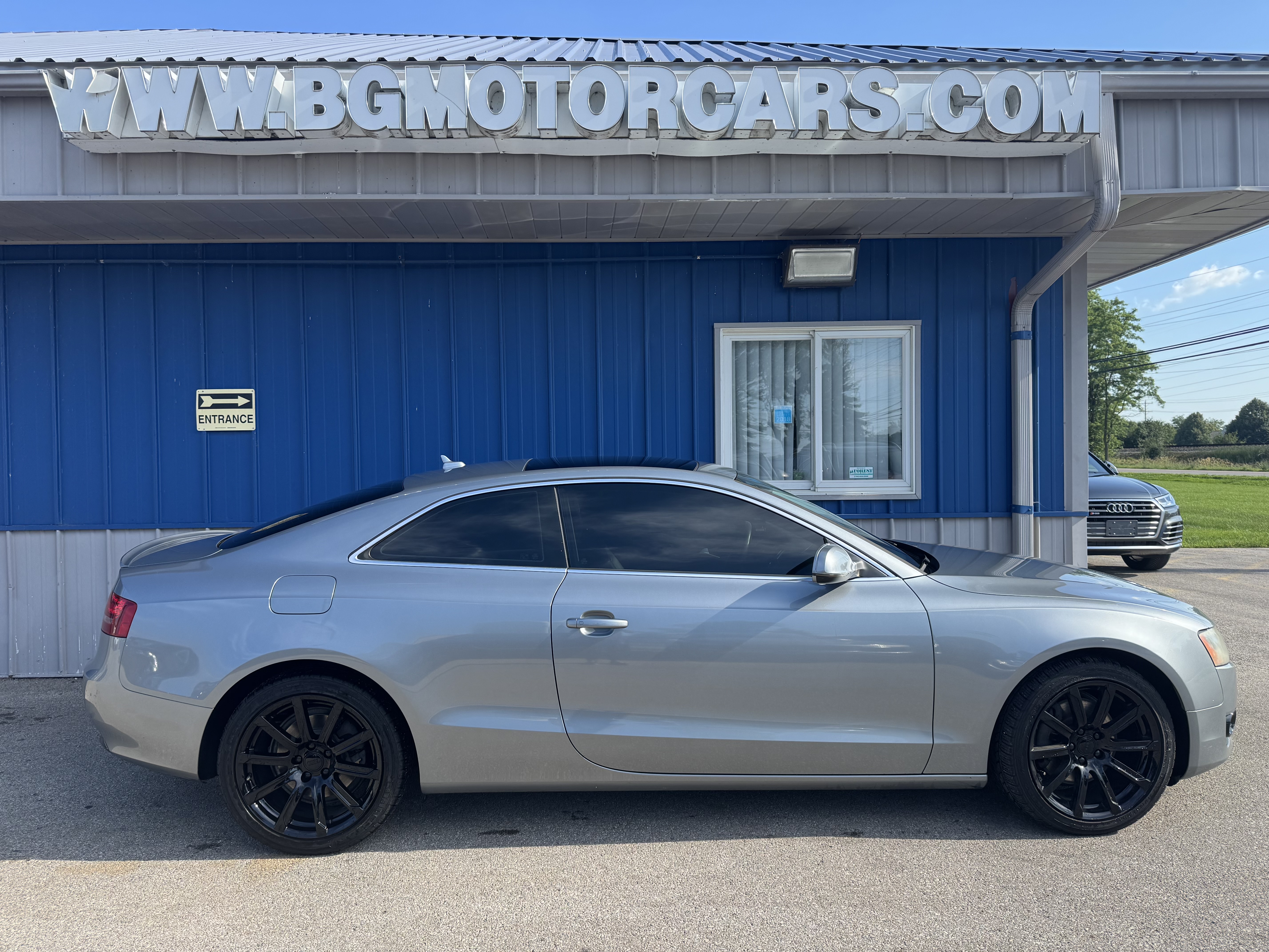 Gray 2011 Audi A5 Coupe All-Wheel Drive Manual