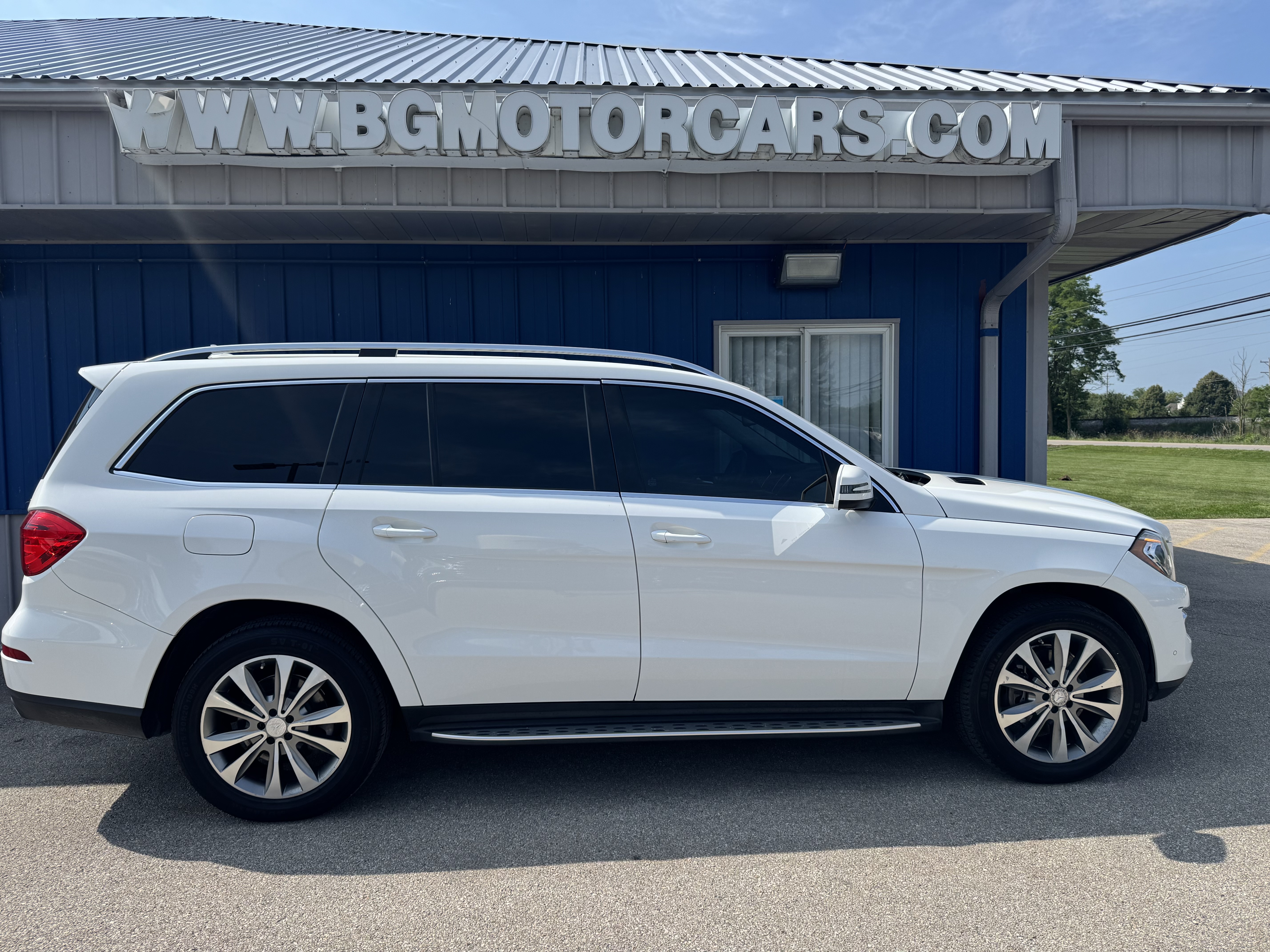 White 2014 Mercedes-Benz GL-Class SUV / Crossover All-Wheel Drive Automatic