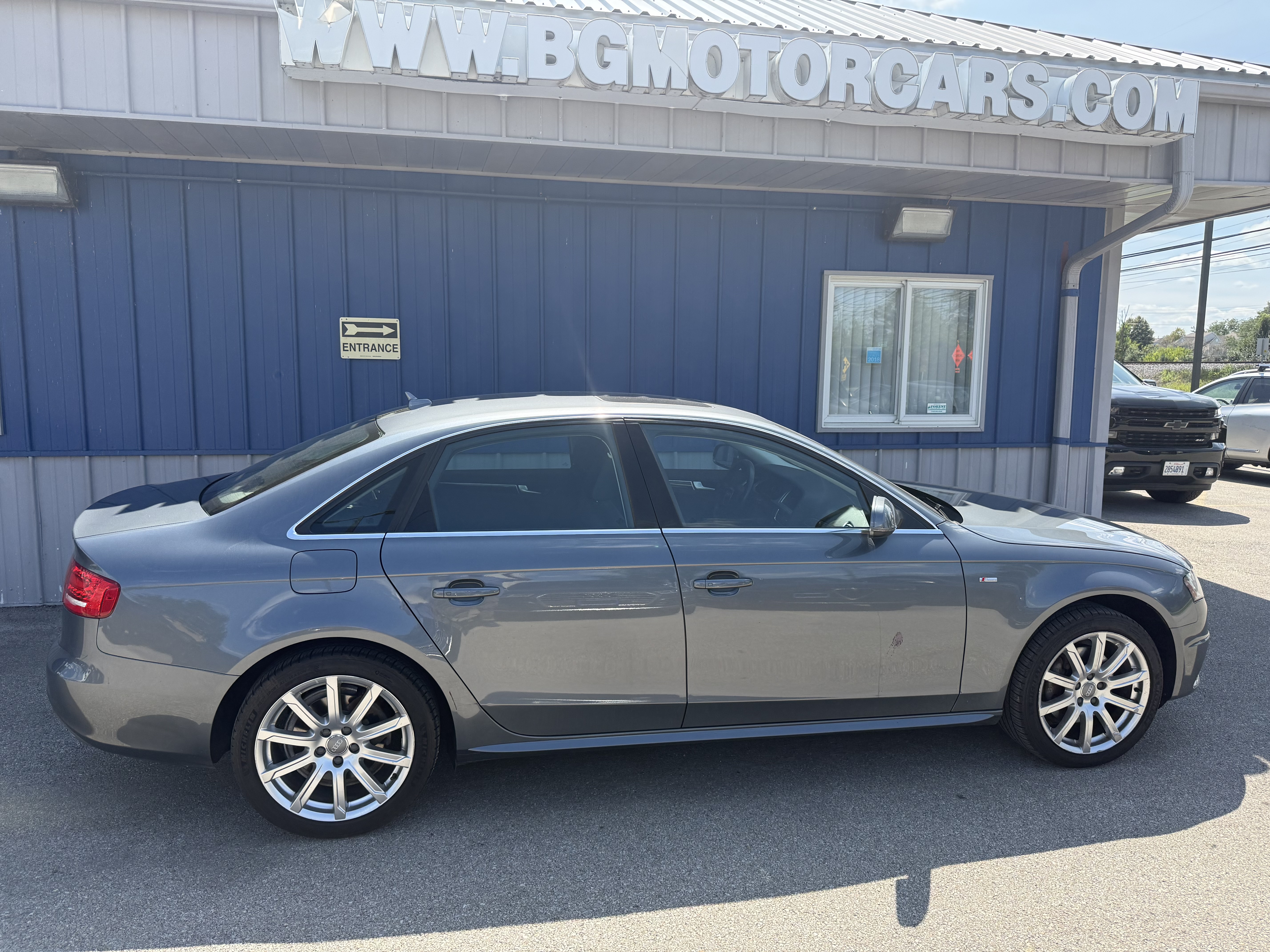 Gray 2012 Audi A4 Sedan All-Wheel Drive Automatic