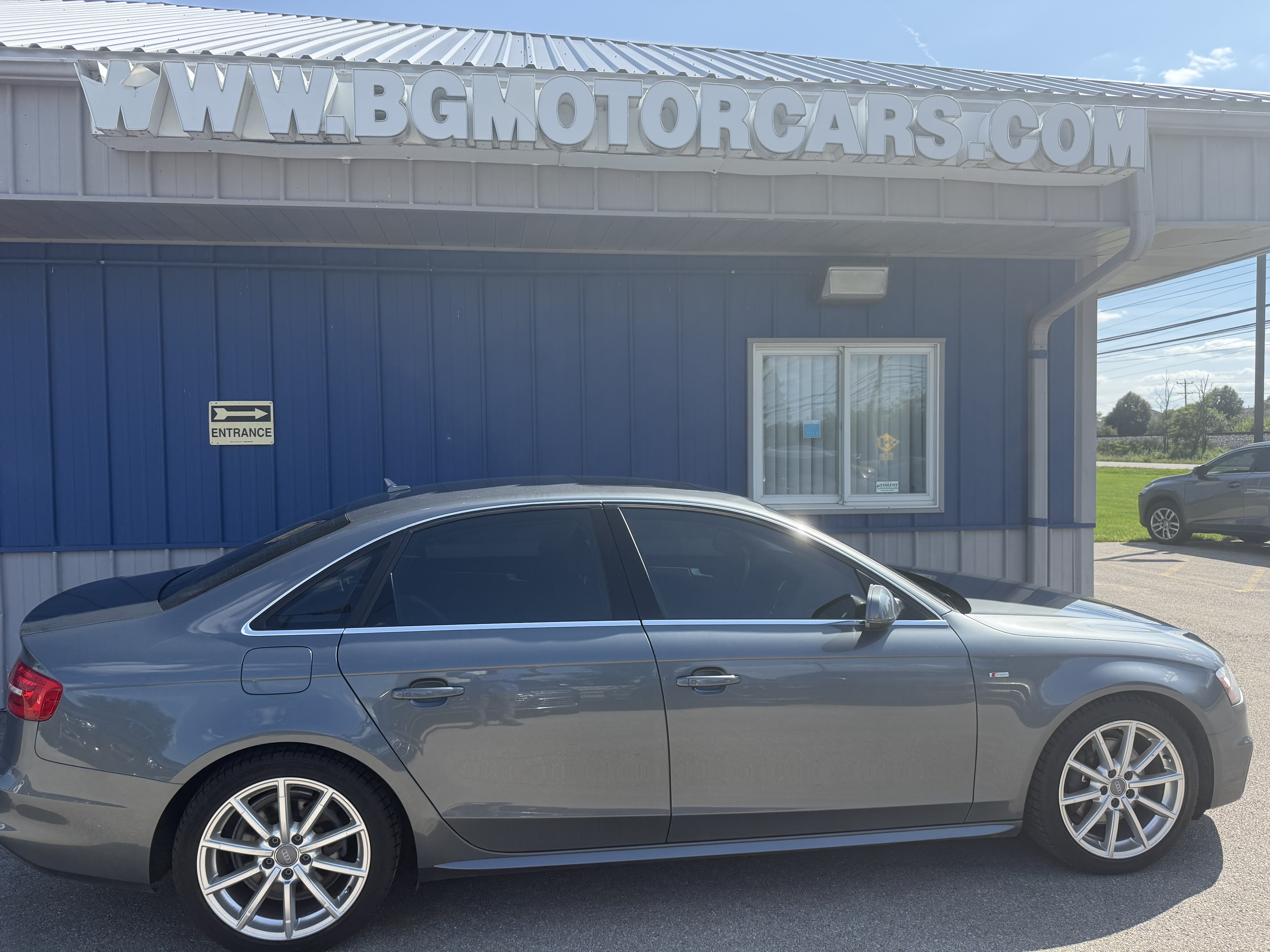 Gray 2014 Audi A4 Sedan All-Wheel Drive Automatic