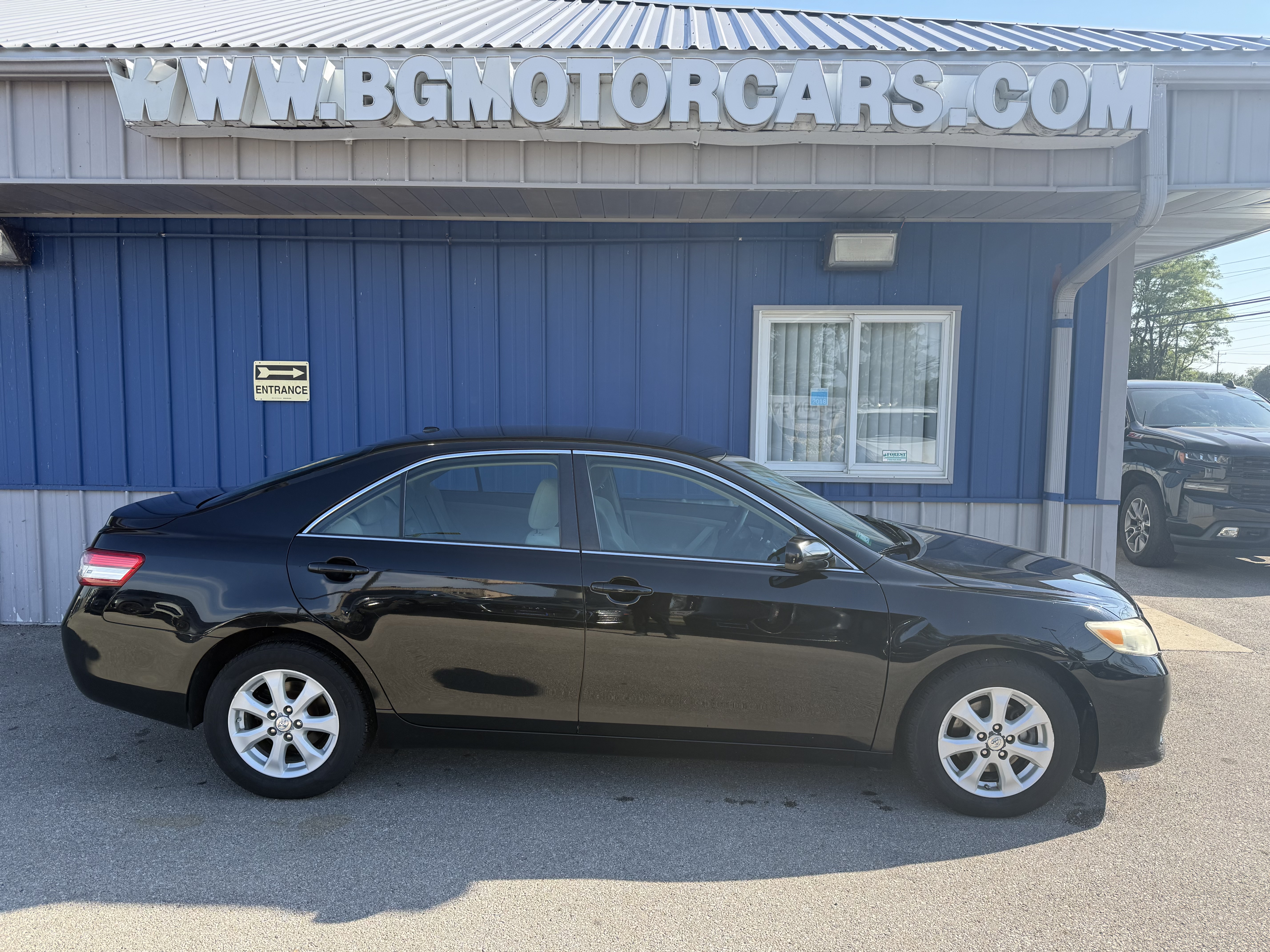 Black 2010 Toyota Camry Sedan Automatic