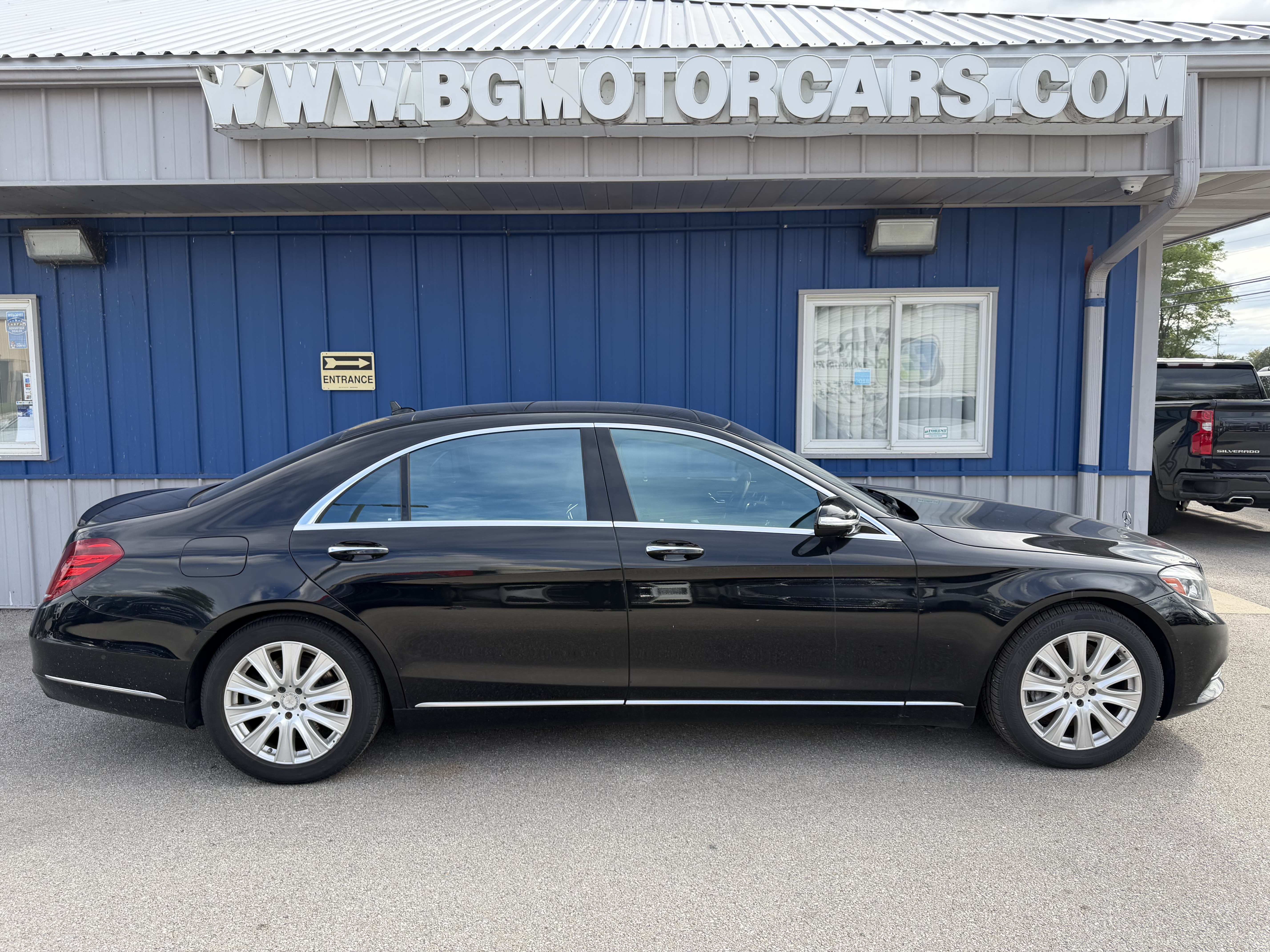Black 2015 Mercedes-Benz S-Class Sedan All-Wheel Drive Automatic